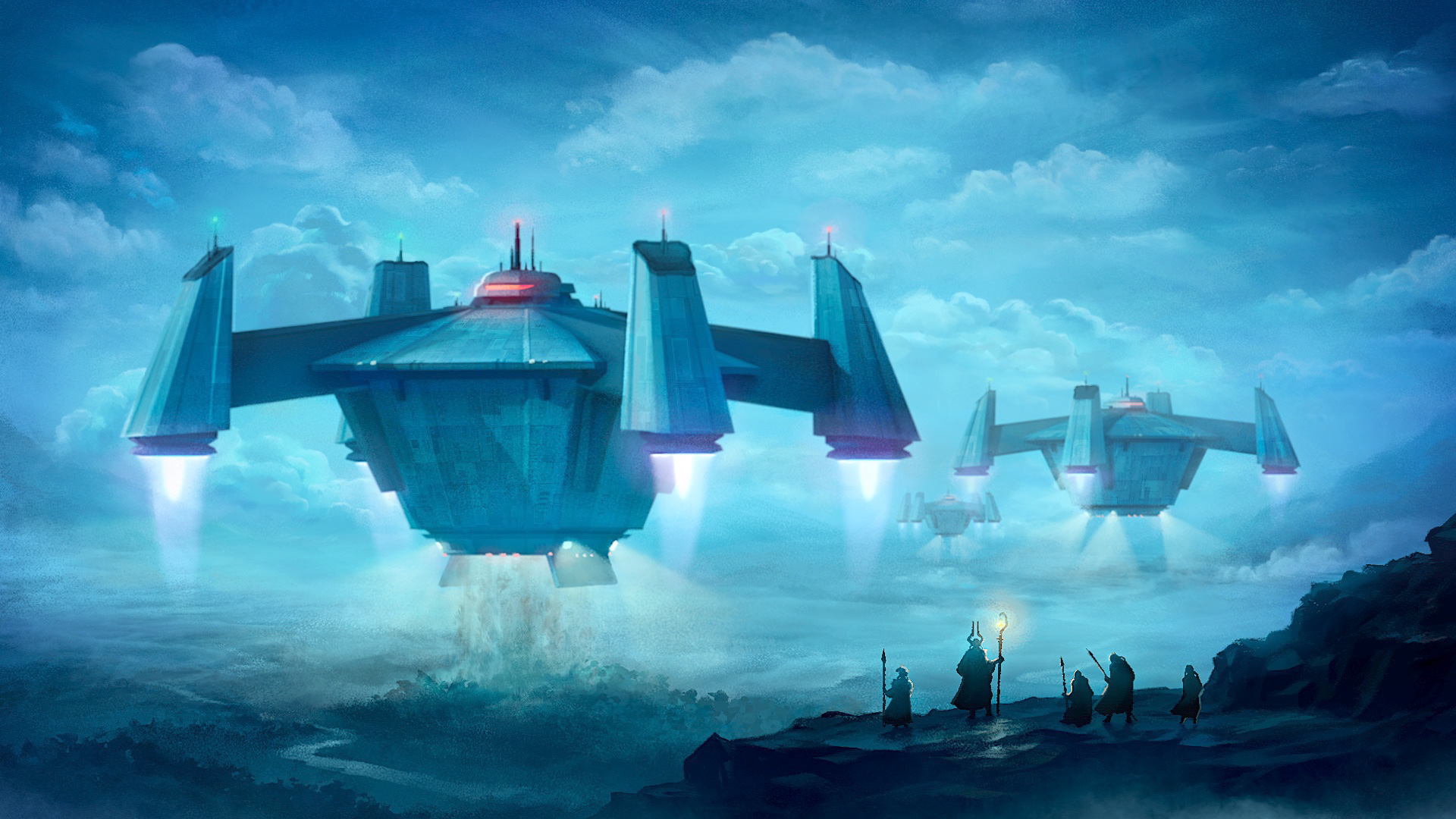 "Junk Dumpers" - Keyframe Illustration