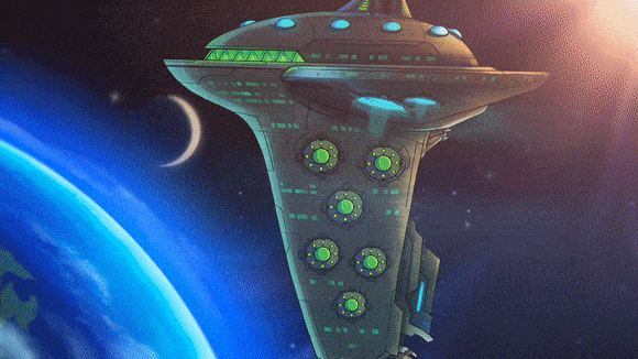 "Aliens Want Our Mascot?!" - Opening Cutscene