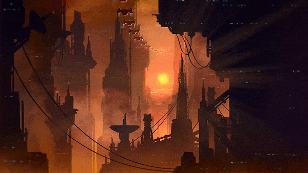 "Megacity" Animated Version