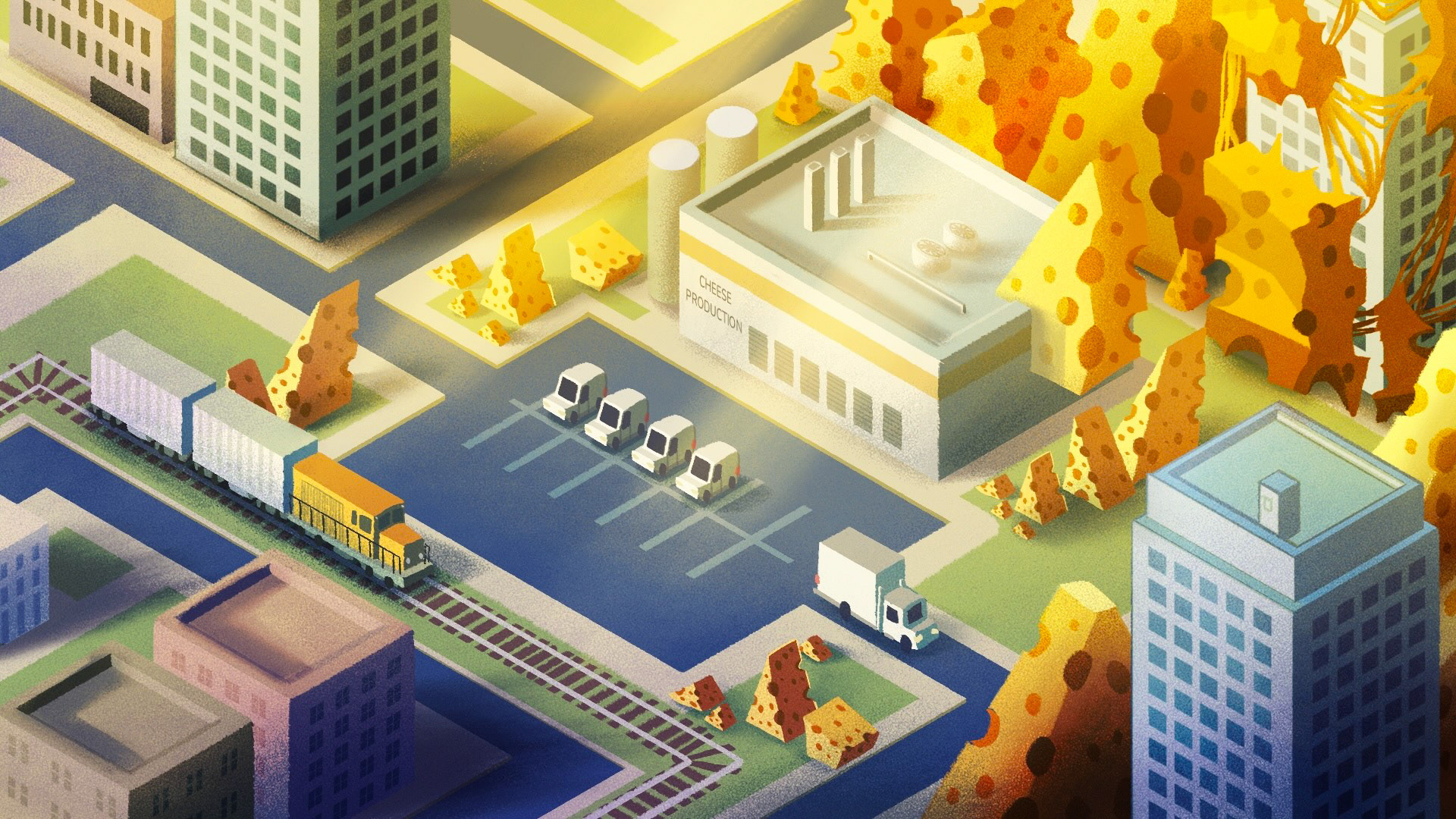 Isometric Game Concept Art – MassDigi Internship