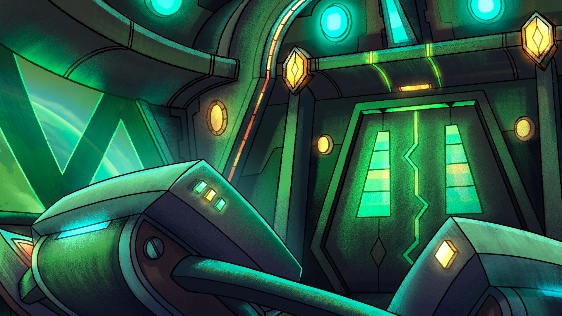 Interior - Mothership Bridge #2