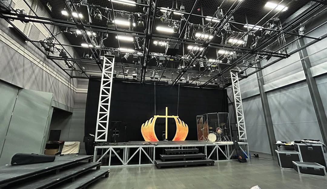 Photograph of Physical Stage Set
