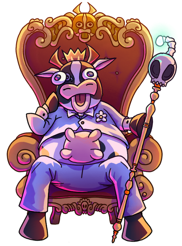"King Bovis" - Splash Illustration