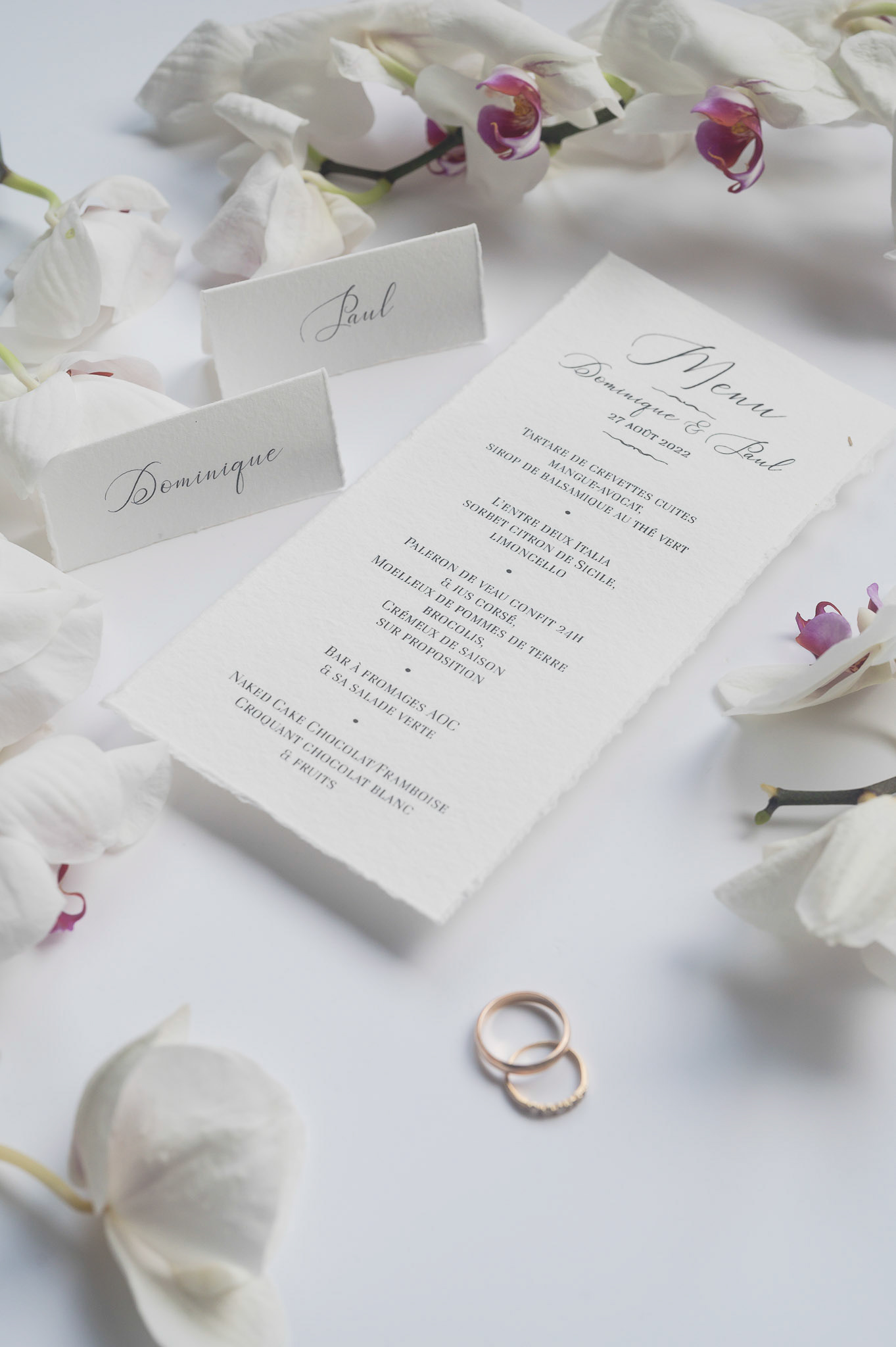 CREATION SET DE PAPETERIE DE MARIAGE // JOUR J / MENUS / MARQUE-PLACES / PANNEAU DE BIENVENUE / PLAN DE TABLE / NOMS DE TABLE ORIGAMI / SIGNALETIQUE /