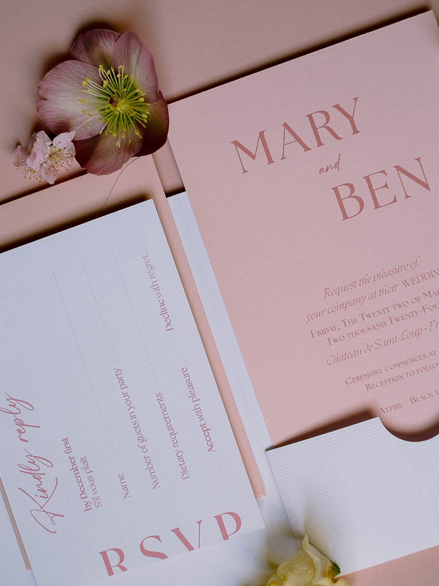 BESPOKE WEDDING STATIONERY // FULL SUITE UNIQUE DESIGN // HIGH END DETAILS // CREATION PAPER // LASER CUT SAVE THE DATE, DETAILS AND PROGRAMM OF THE WEDDING, INVITATION, BOOKLET, RSVP, PRINTED ENVELOP, BRUNCH INVITATION, ESCORT CARDS, MENU AND PLACE CARDS Photo by @yannmignonnet, all the team composition => last page