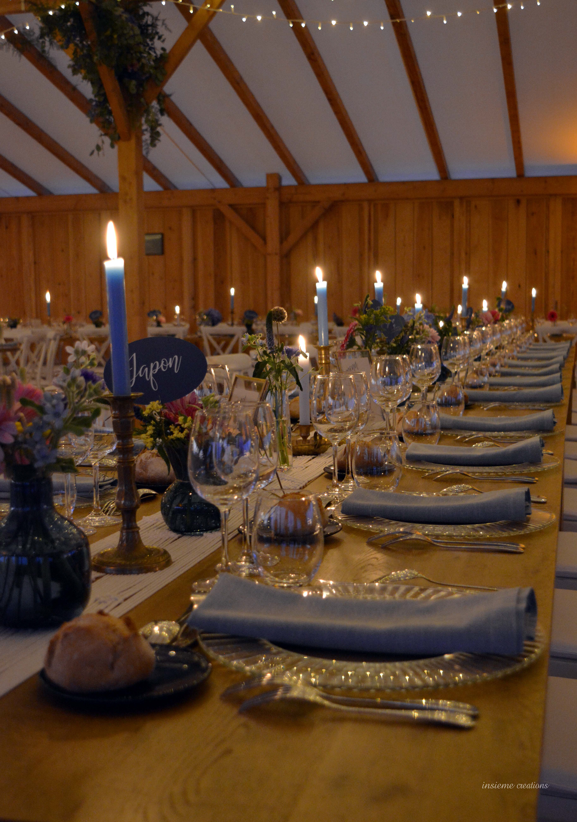 NOM DE TABLE OVALE PAPIER DE CREATION / GRANDE CABANE BARTHEROTTE AU CAP FERRET