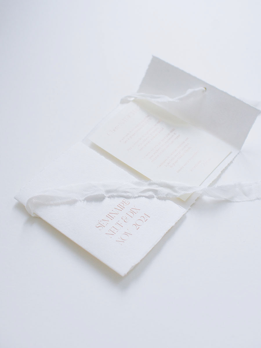 Creation de l'Invitation et Programme au Séminaire annuel 2024 // Franchise MELISSA WILPOTTE // Photo @gigifineart