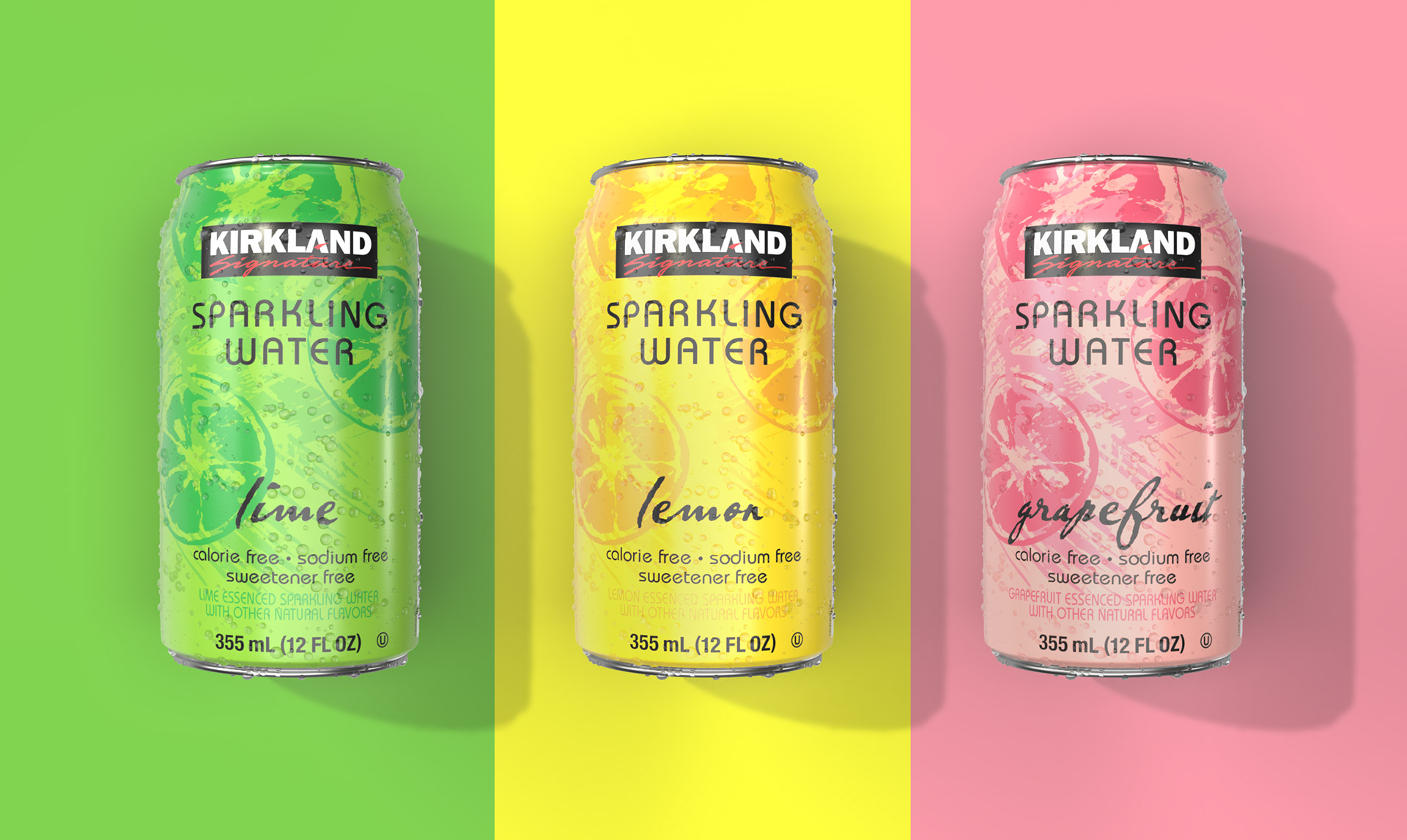 Kirkland Signature Sparkling Water - Cott/Steger/Costco