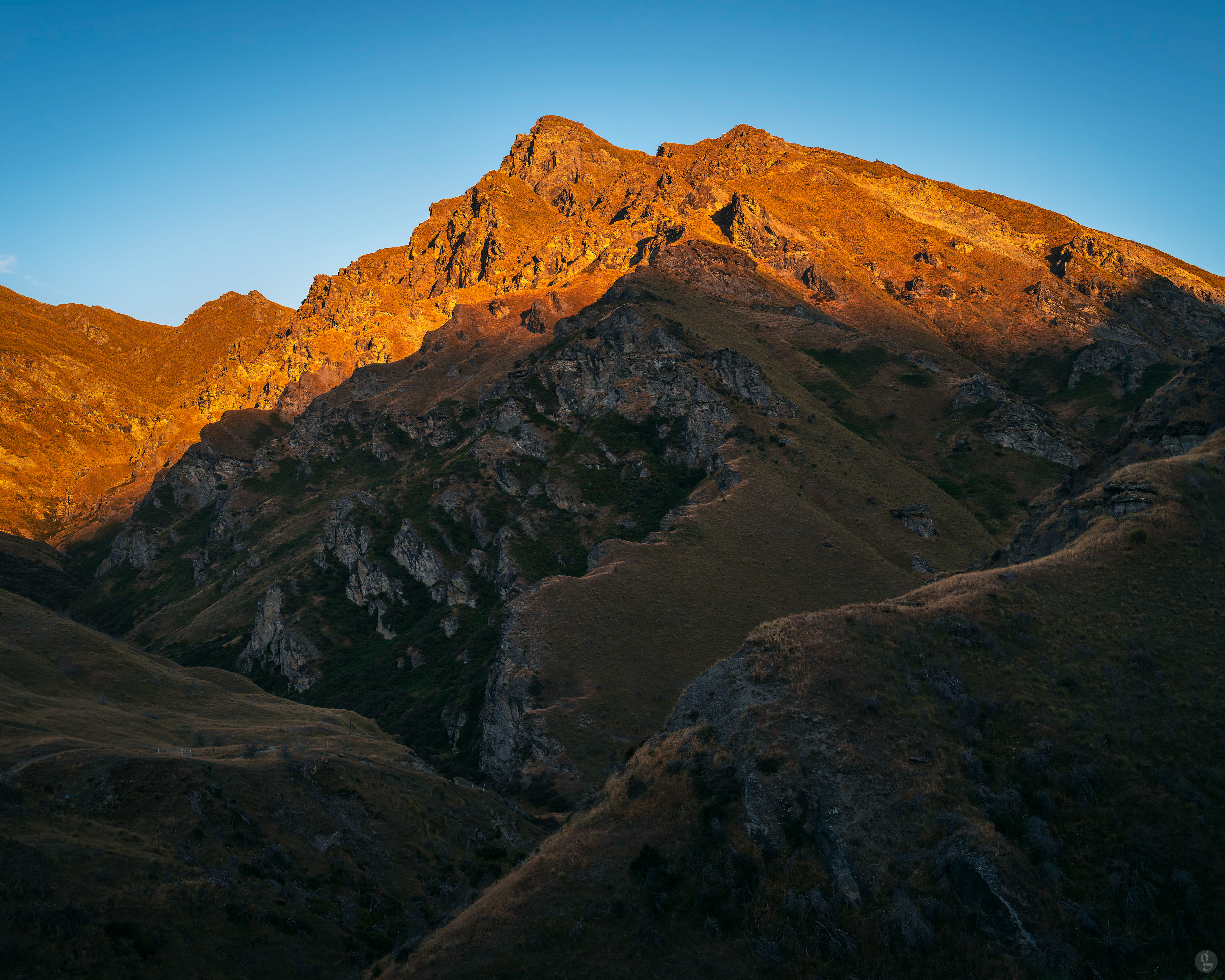 Coronet Peak from Skipper's Canyon