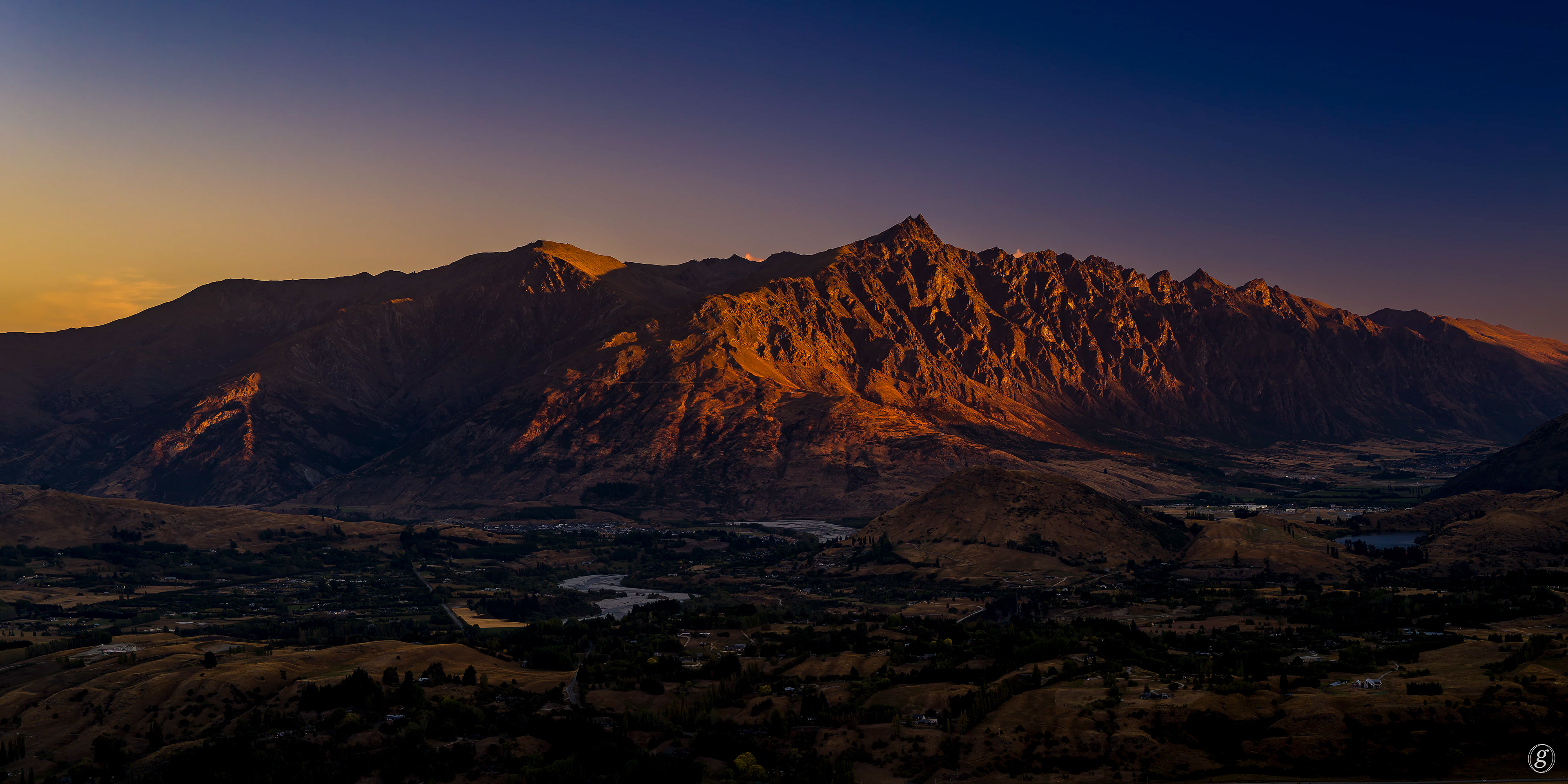 Last Light on the Remarkables