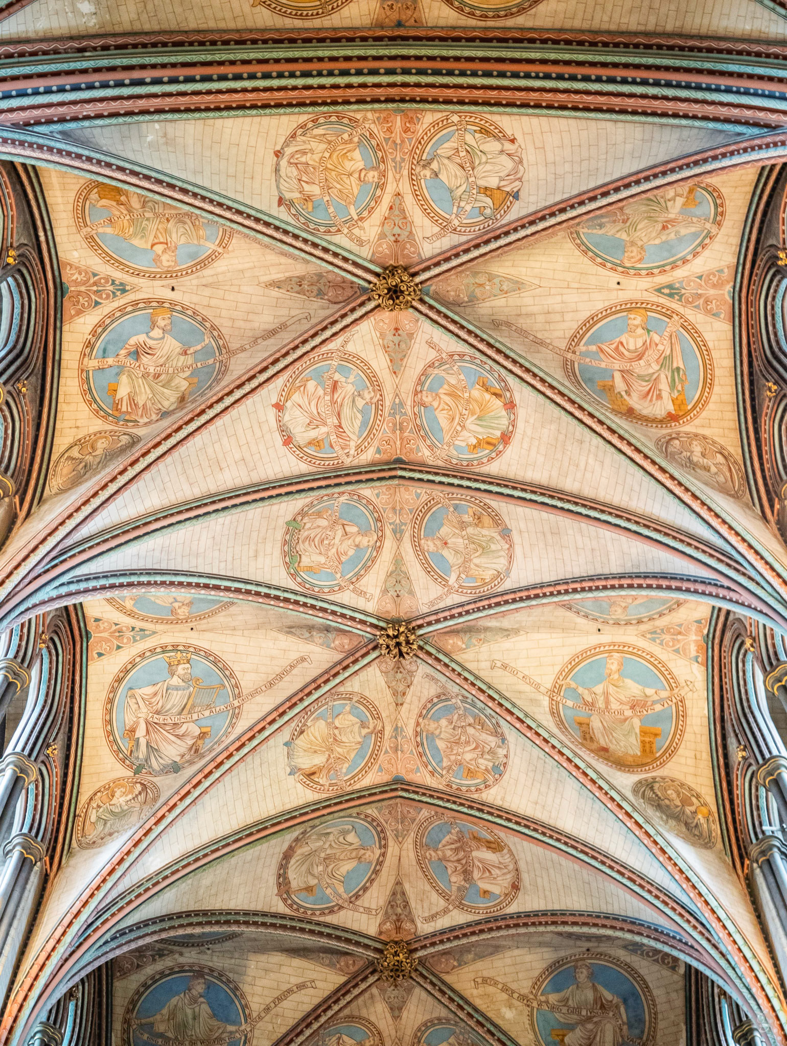 Decorated ceilings (restored)