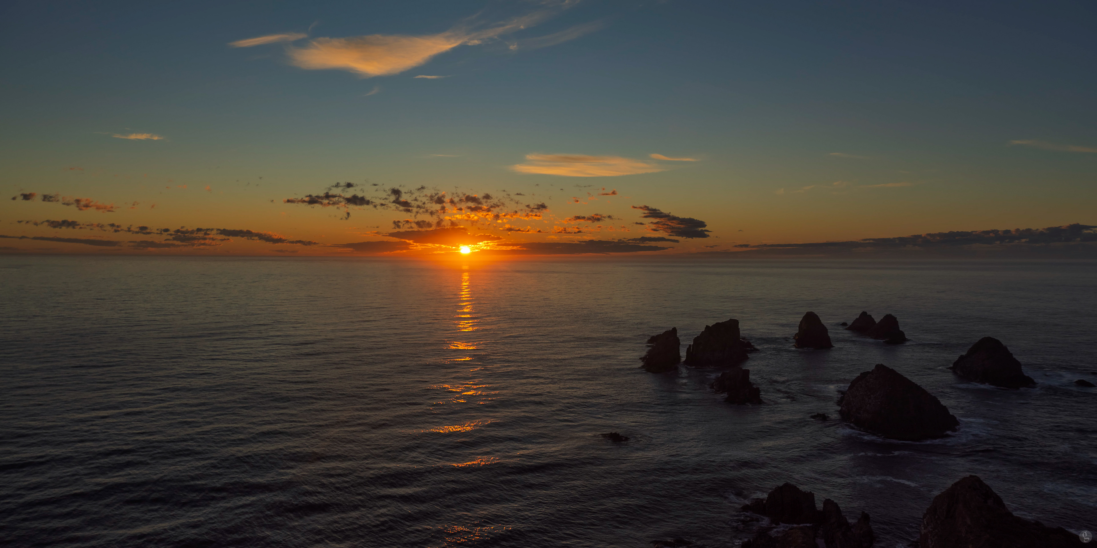 Nugget Point, Dawn