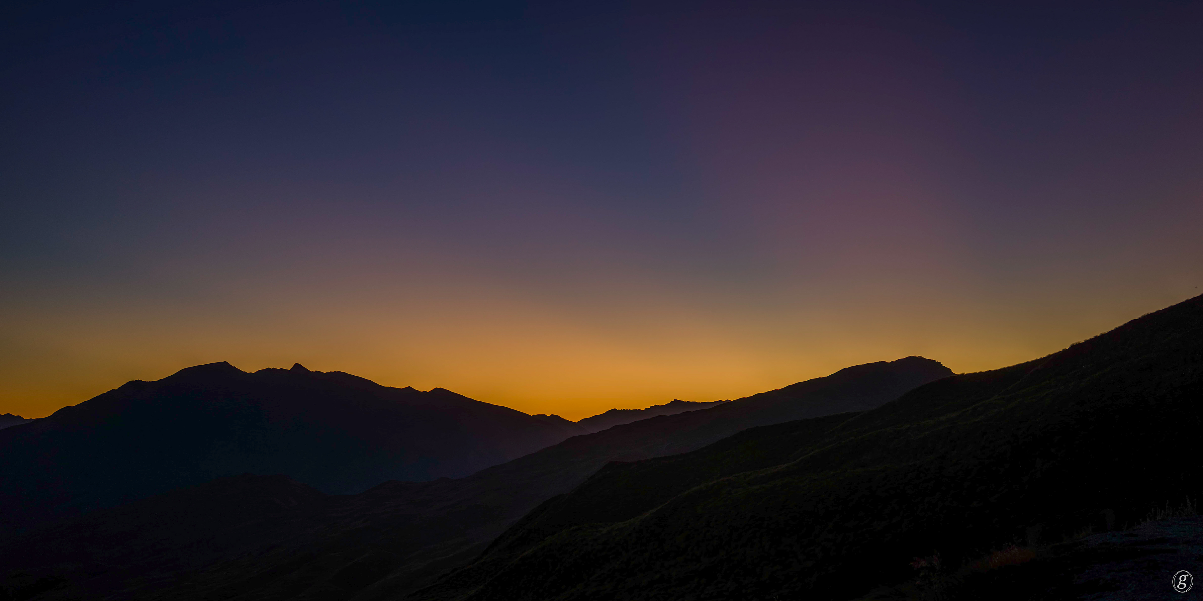 Twilight in Skippers Canyon