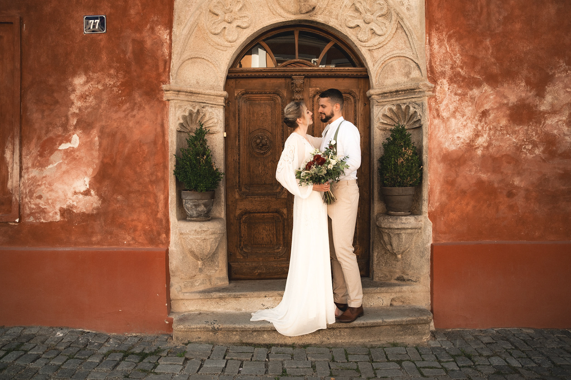 svatba v Českém Krumlově