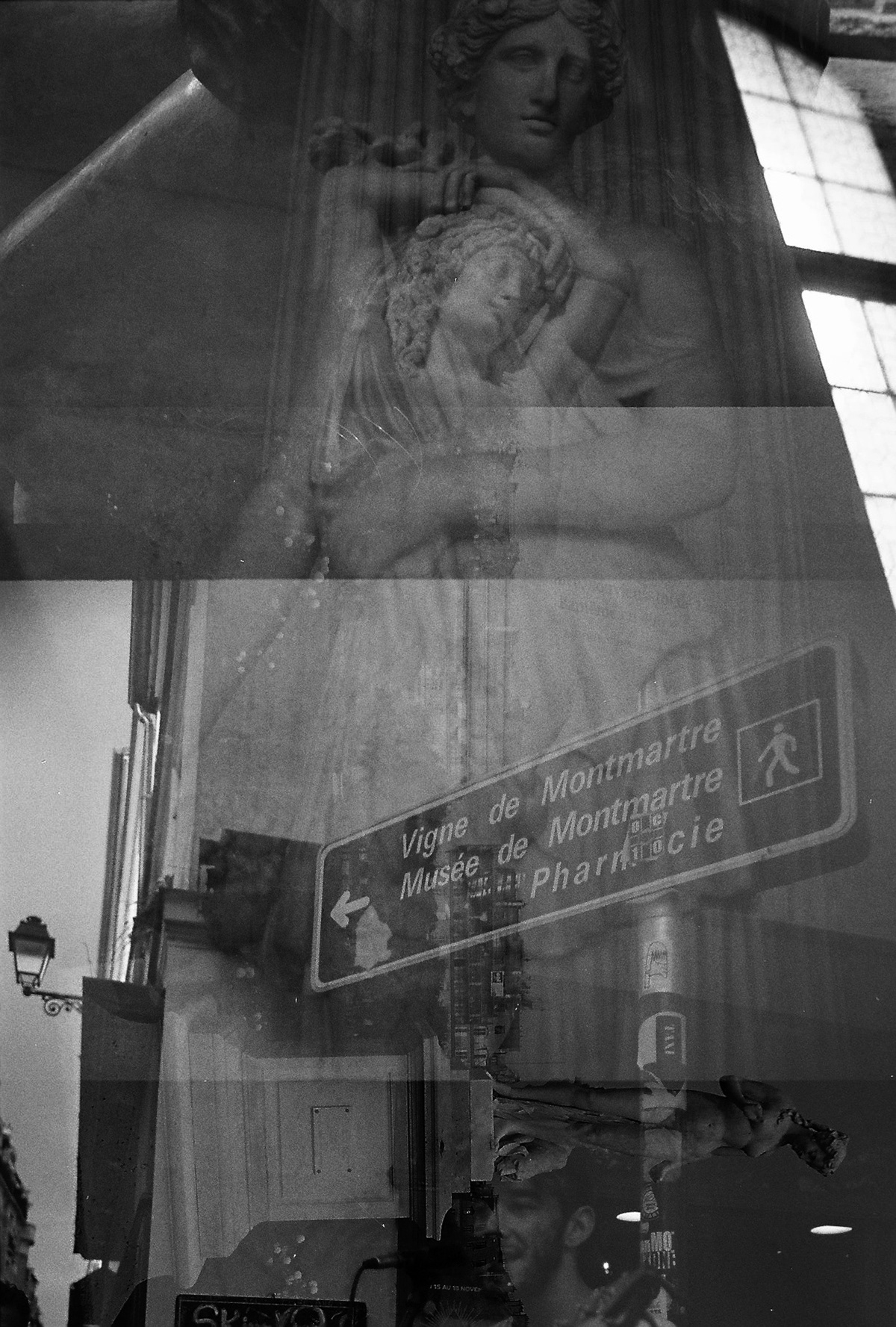 Paris multiexposición - film 35mm