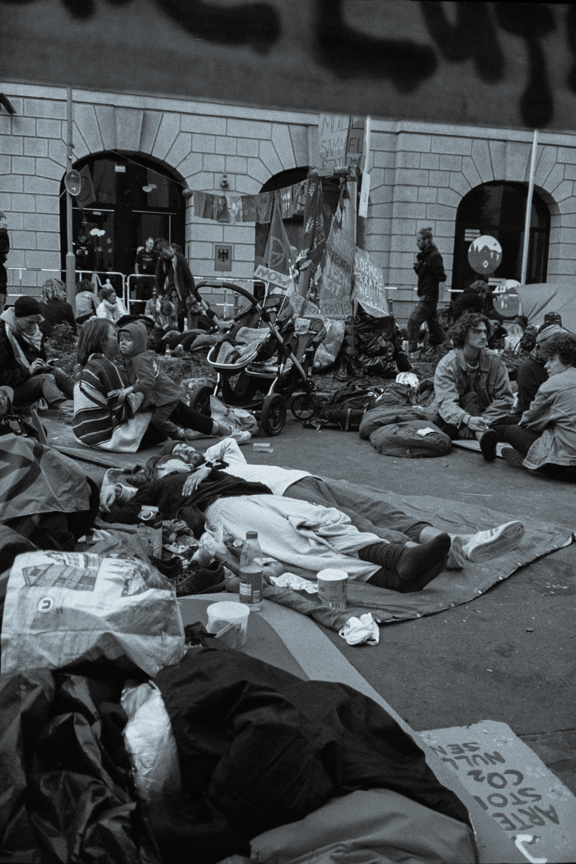 Amor en una Climate strike - Berlin - film 35mm