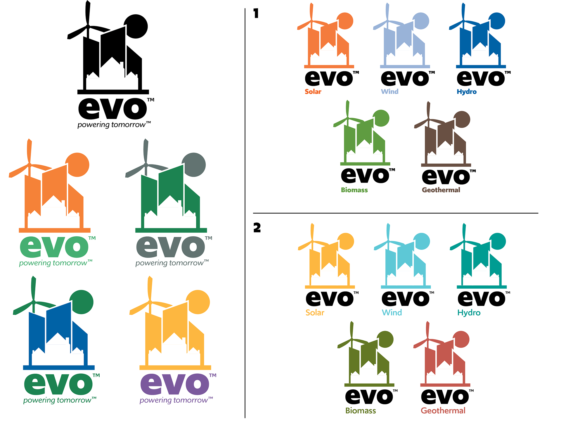 Color options round one.