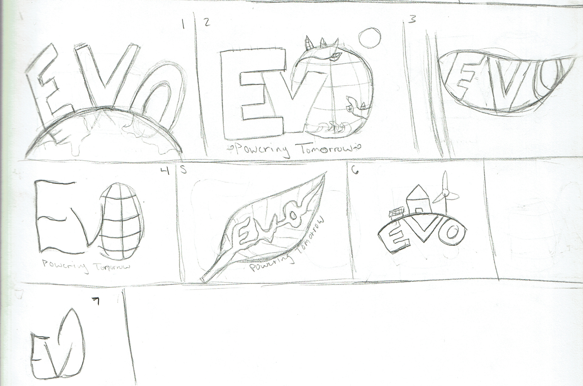 Second round of sketches.