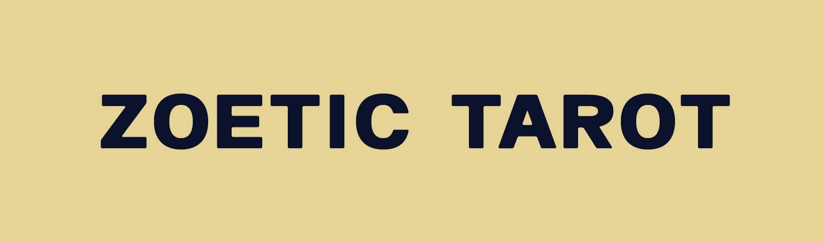 Zoetic Tarot