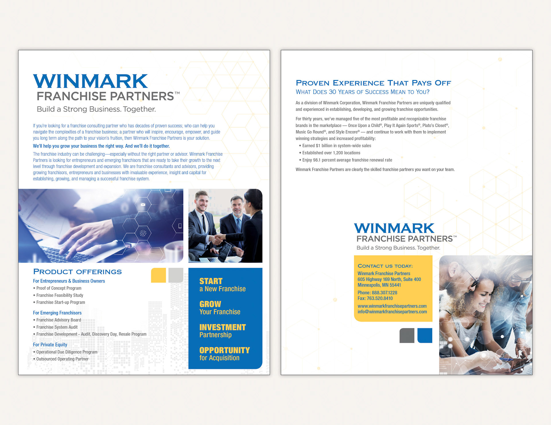 Winmark Franchise Partners Sell Sheet