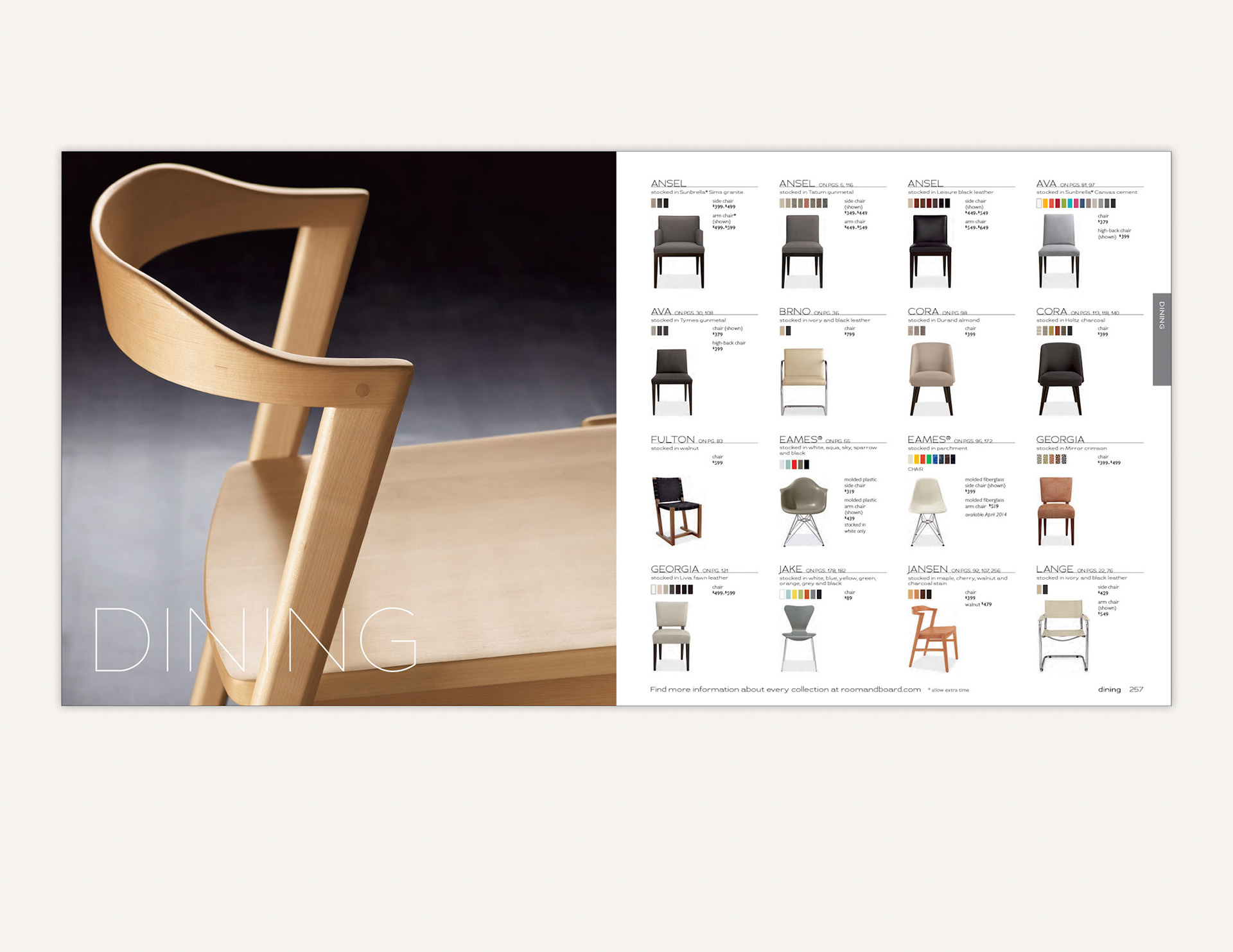 Room & Board Catalog - Production