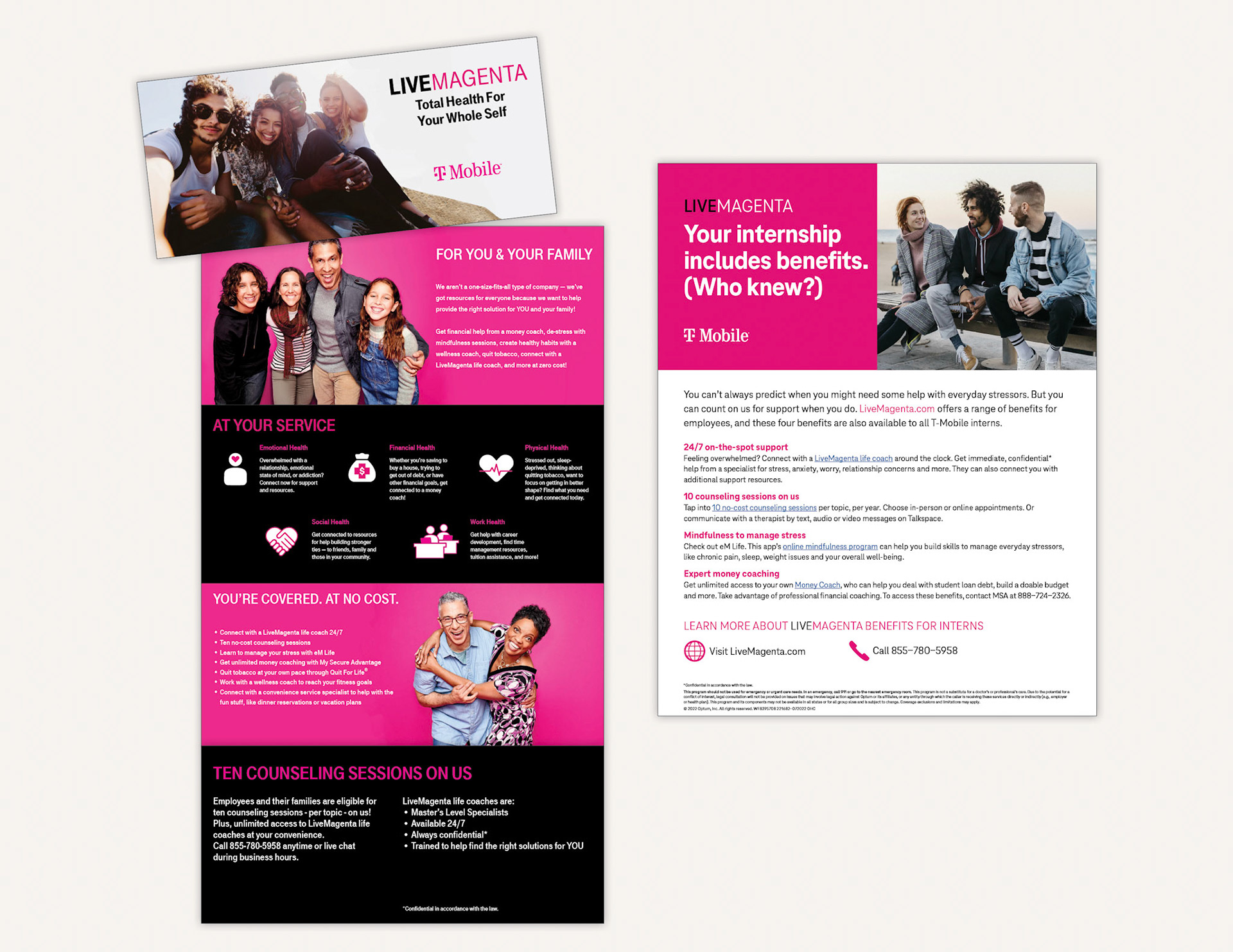 T-Mobile Direct Mail & Sell Sheet