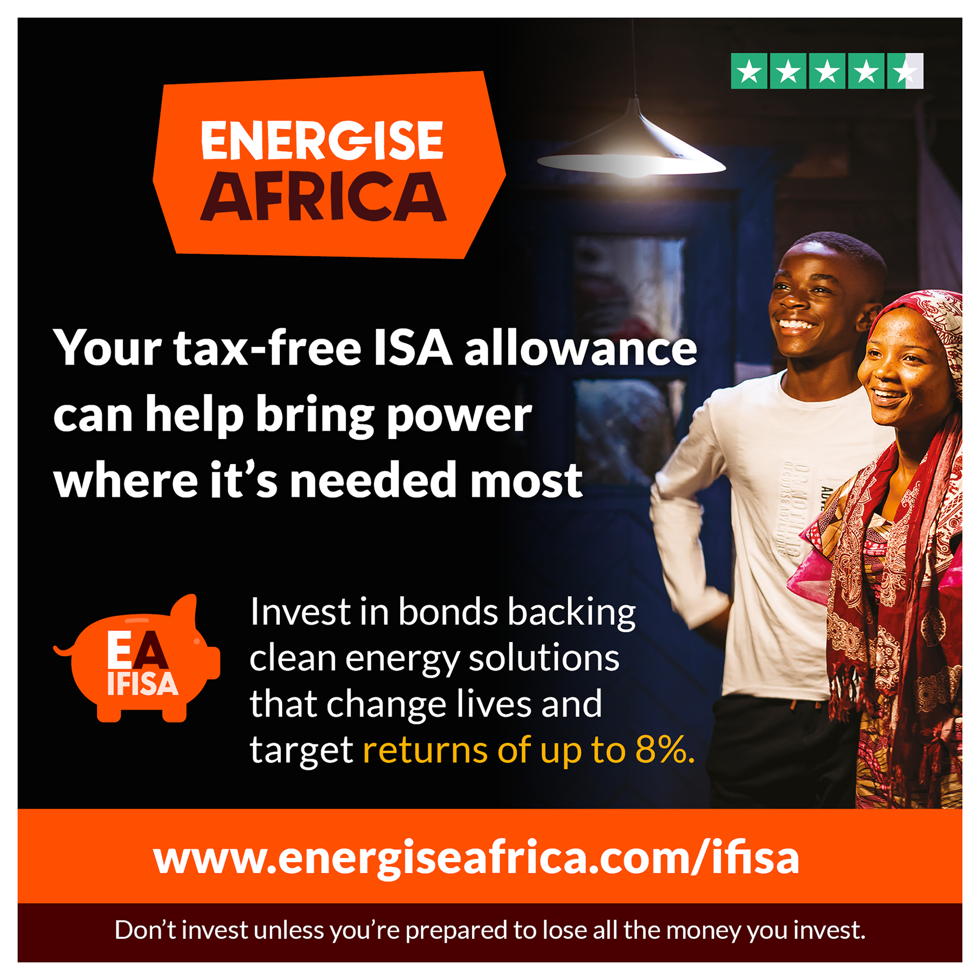 Energise Africa Digital Ads and Offers
