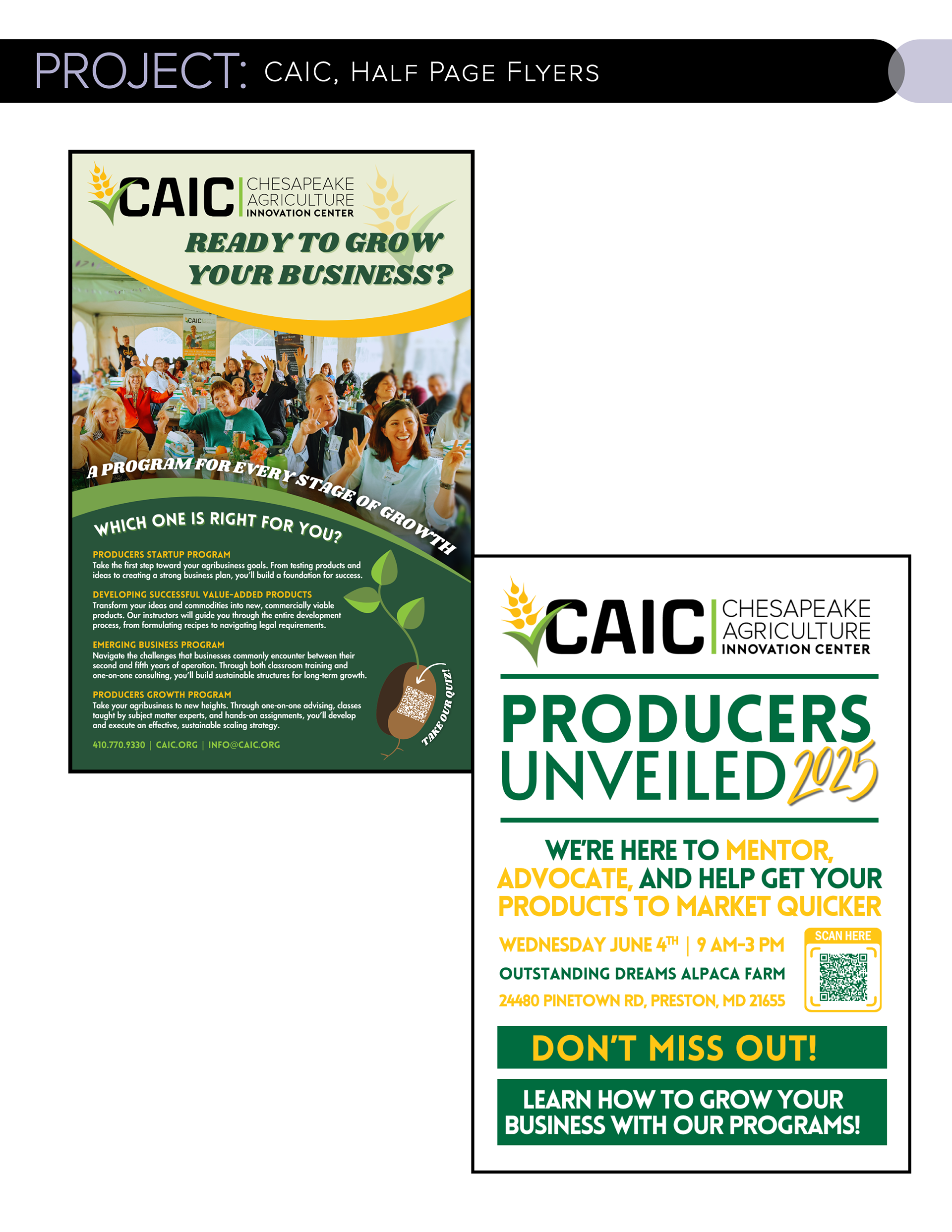 CAIC Flyers