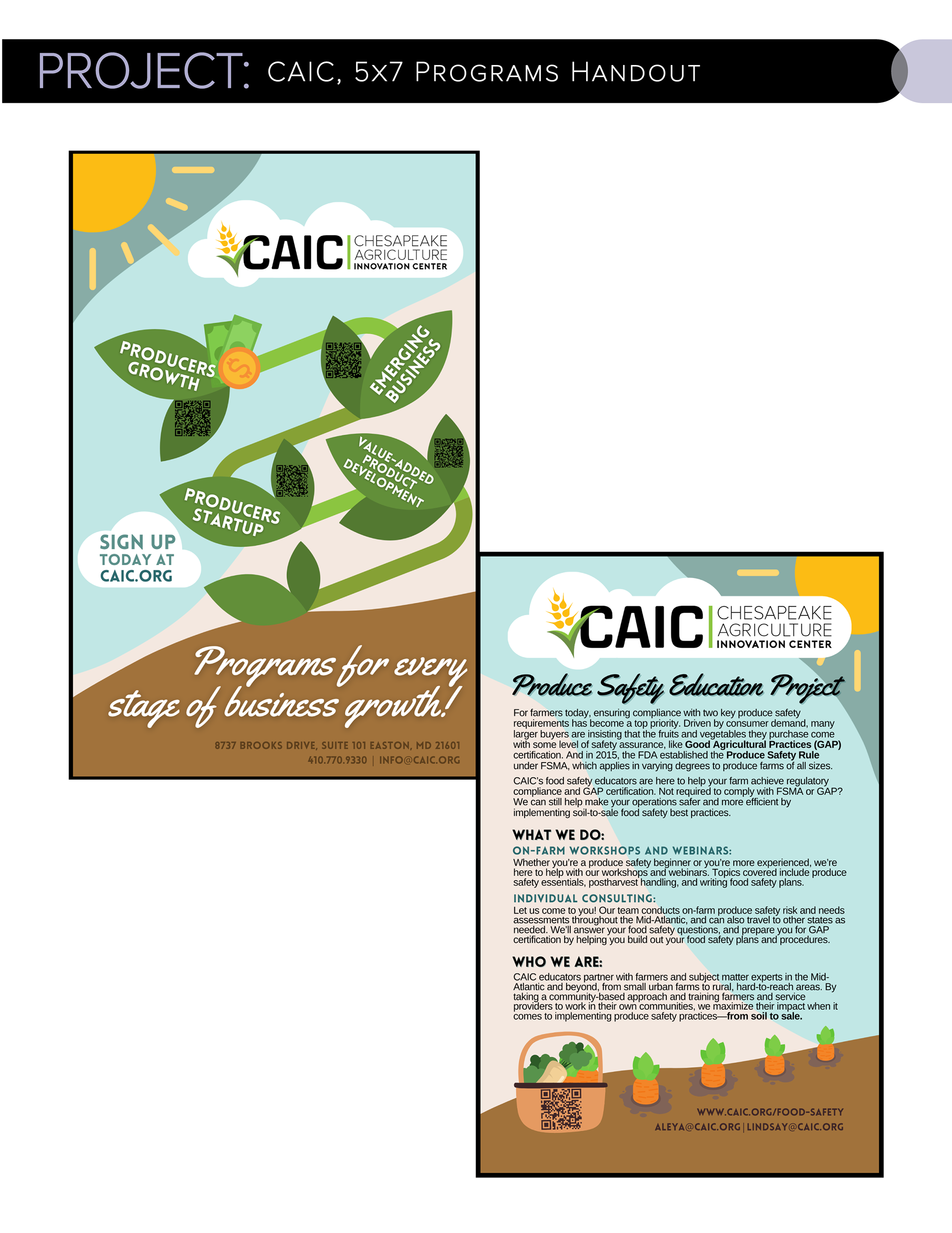 CAIC Flyers