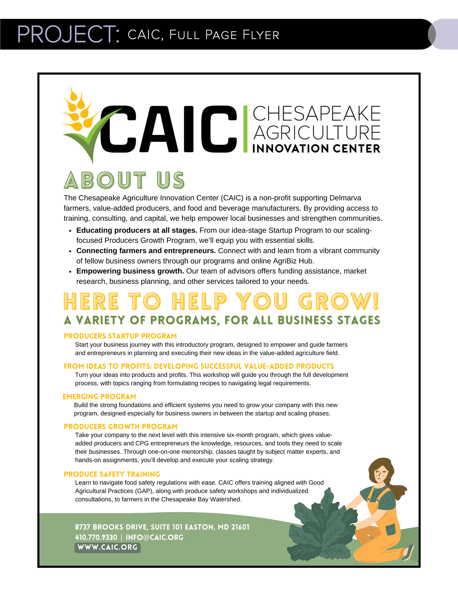 CAIC Flyers