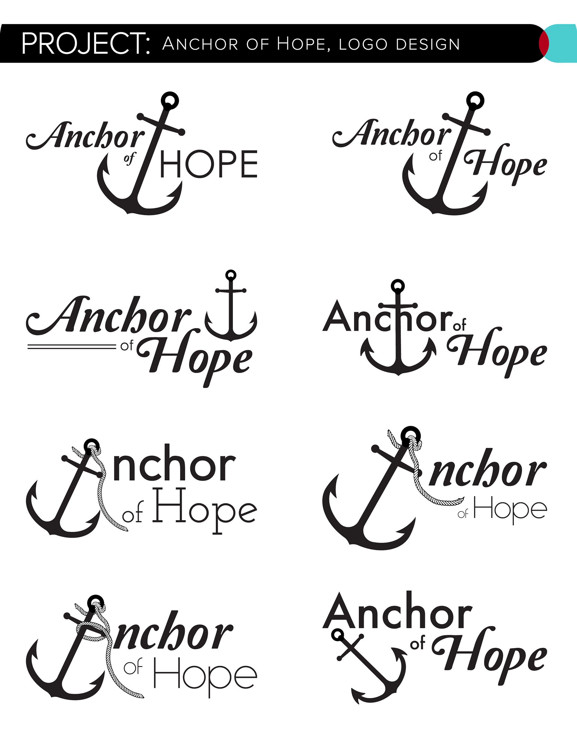 Anchor of Hope Logo Design