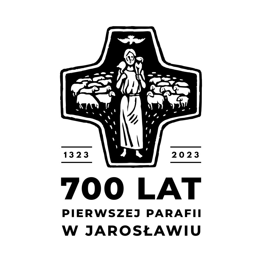 Logo jubileuszowe parafii