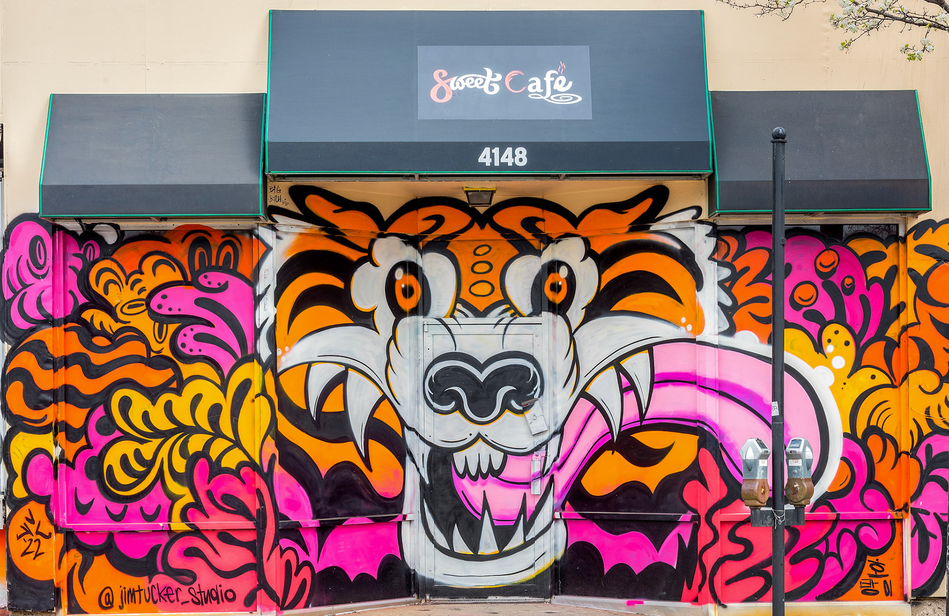 Year of the Tiger/ Northside, Cincinnati/ designed and produced by Jim Tucker for (DSGN) CLLCTV gallery/ 2021