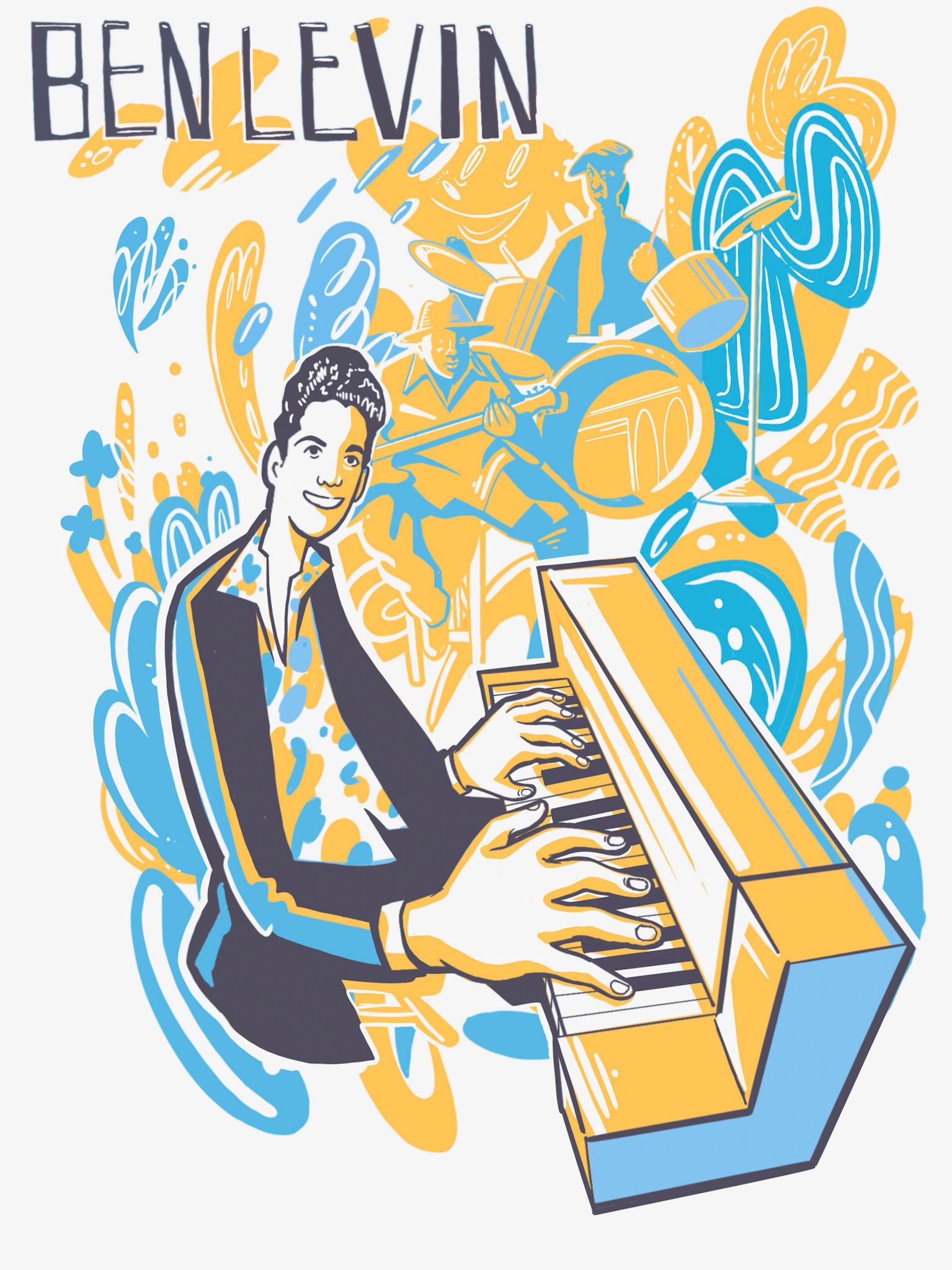 Ben Levin/ T Shirt design/ 2022