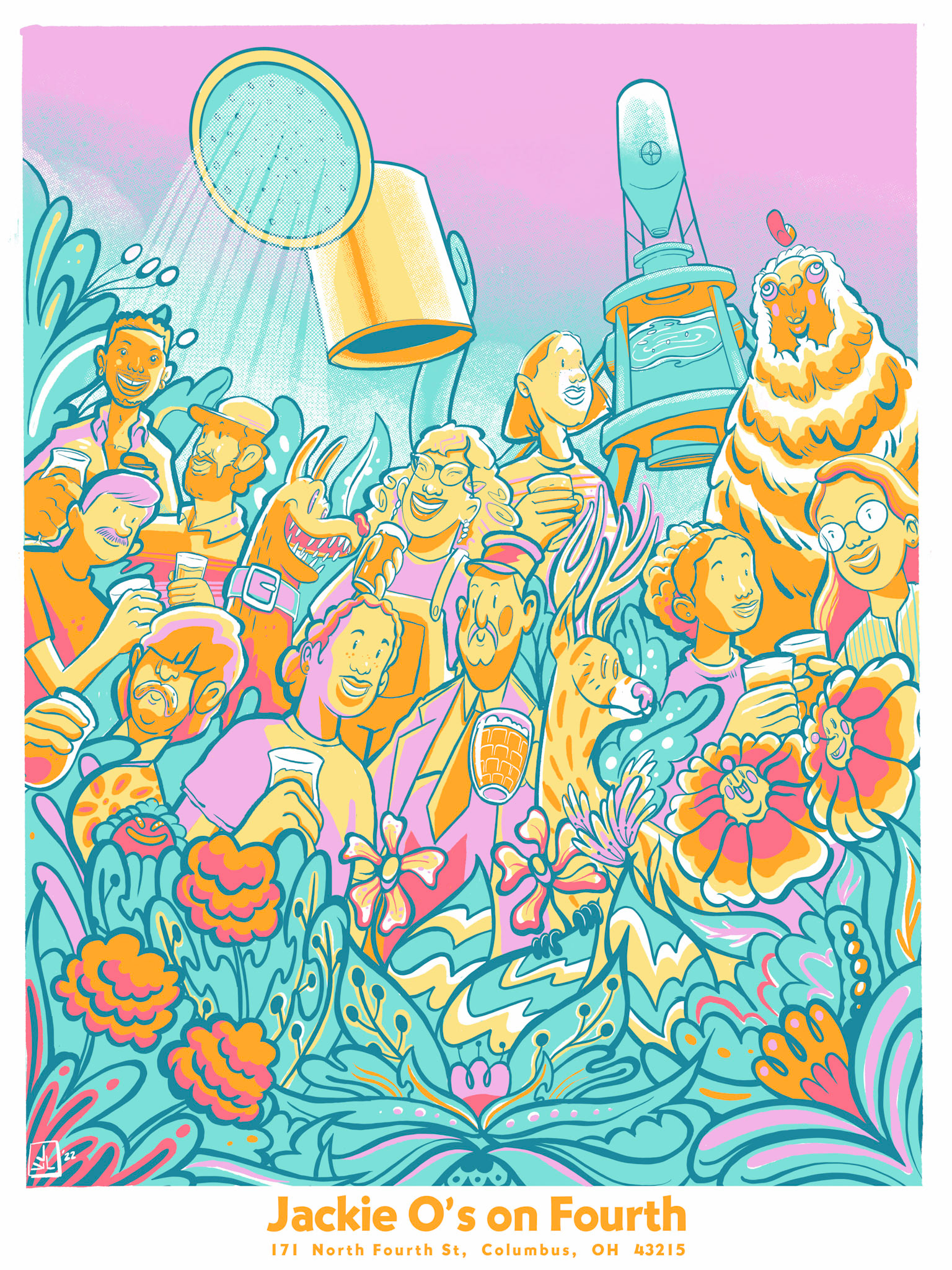 Jackie O's/ Poster design/ 2022