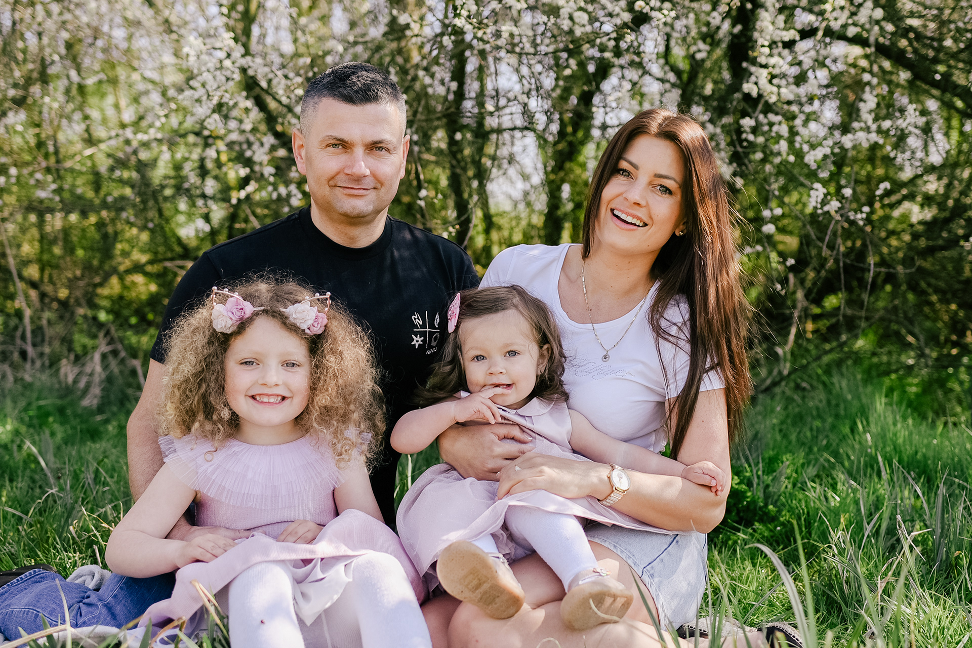 Spring family photoshoot Andover