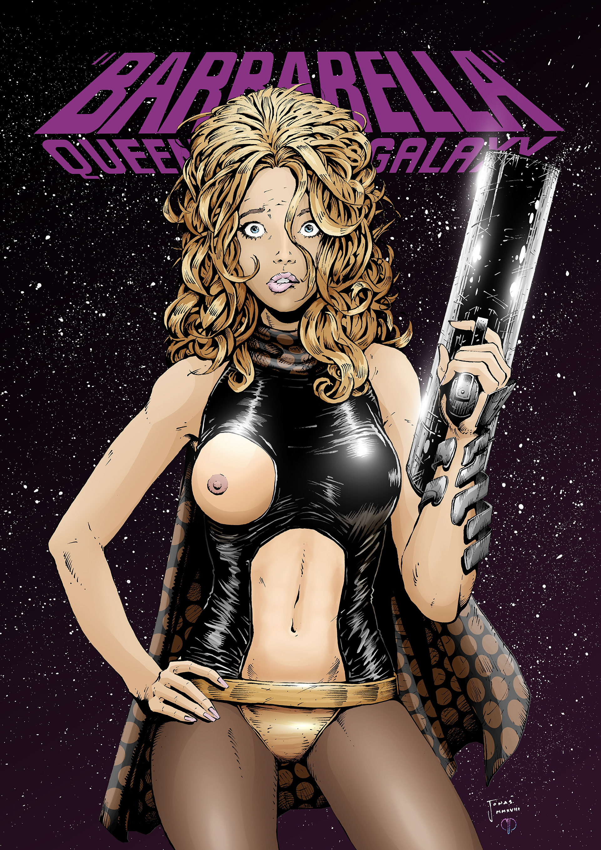 Alternative movie poster. Commissioned by Future Gate Film Festival. Colored by Martin Pospisil, 2018.