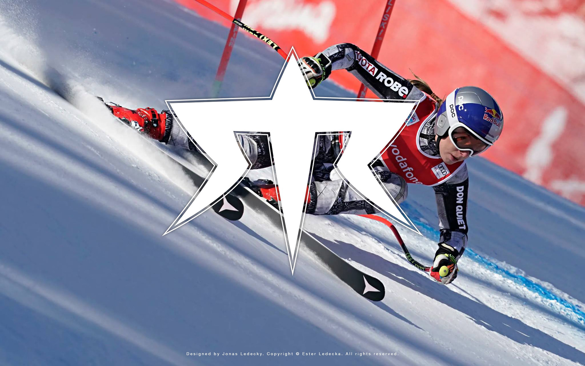 The double Olympic Gold medalist and multiple World Champion Ester Ledecka.
