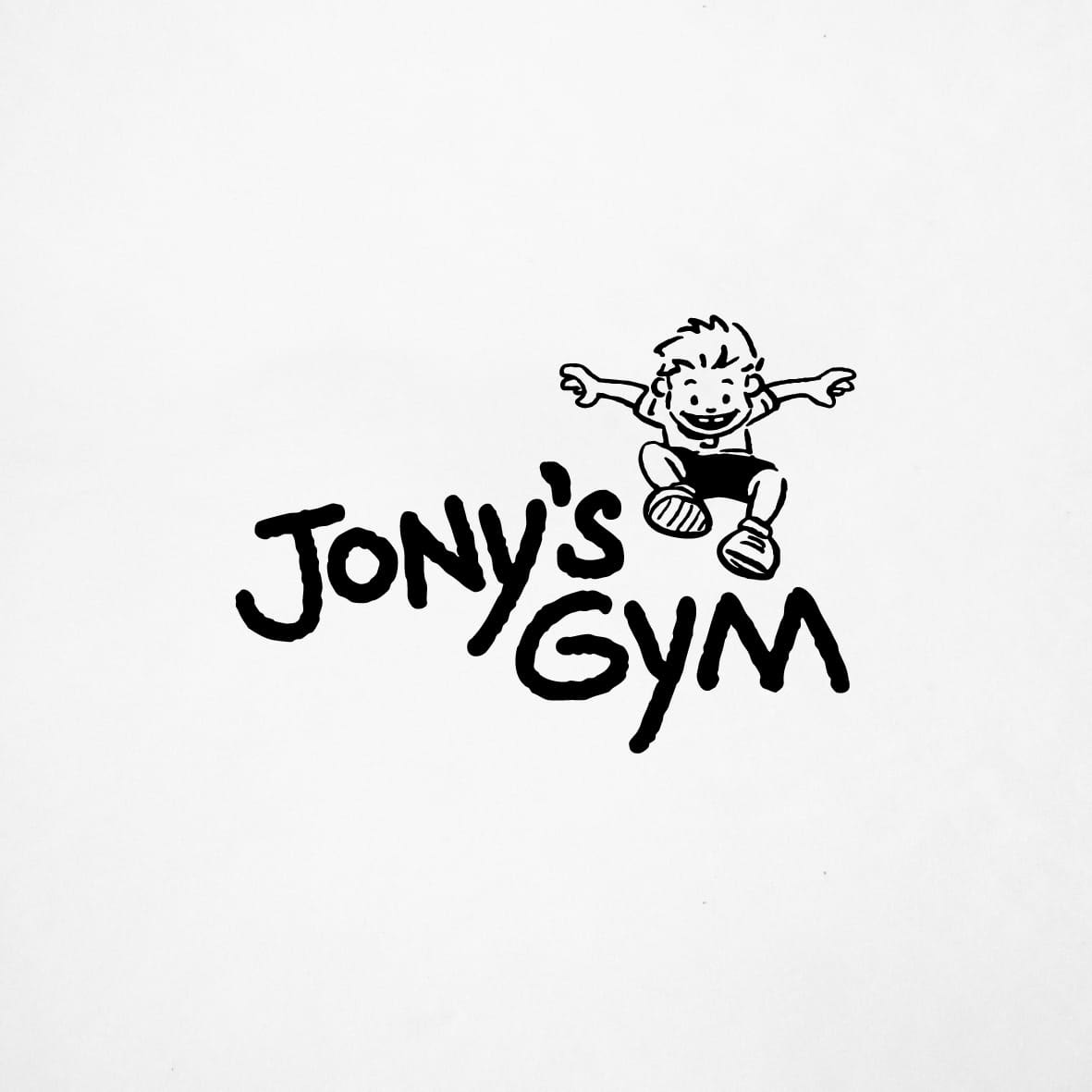 Logo for a children's gym.