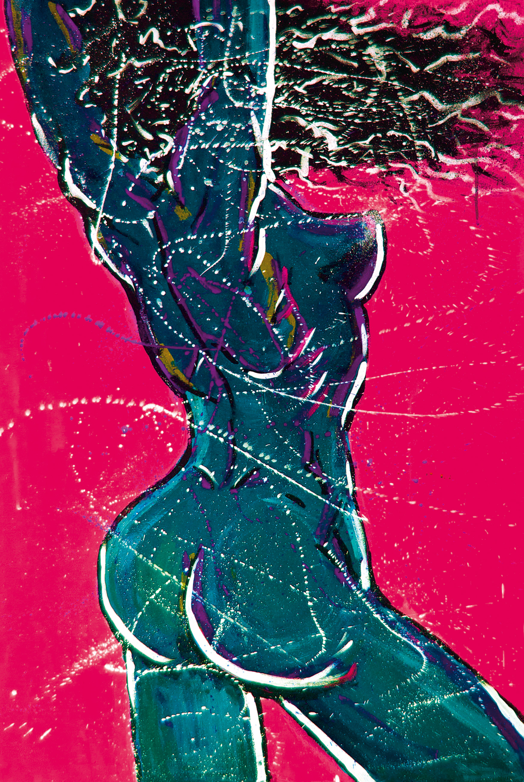 "Her Name is Rio and She Dances in the Sand", 2014 – SOLD