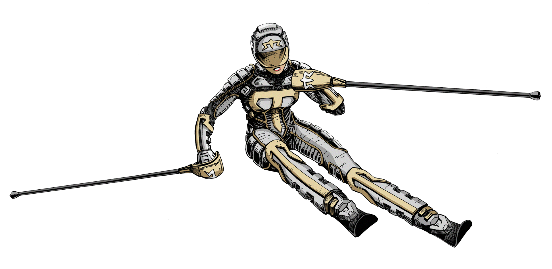 "Esterminator" Race Suit Concept Art, 2017