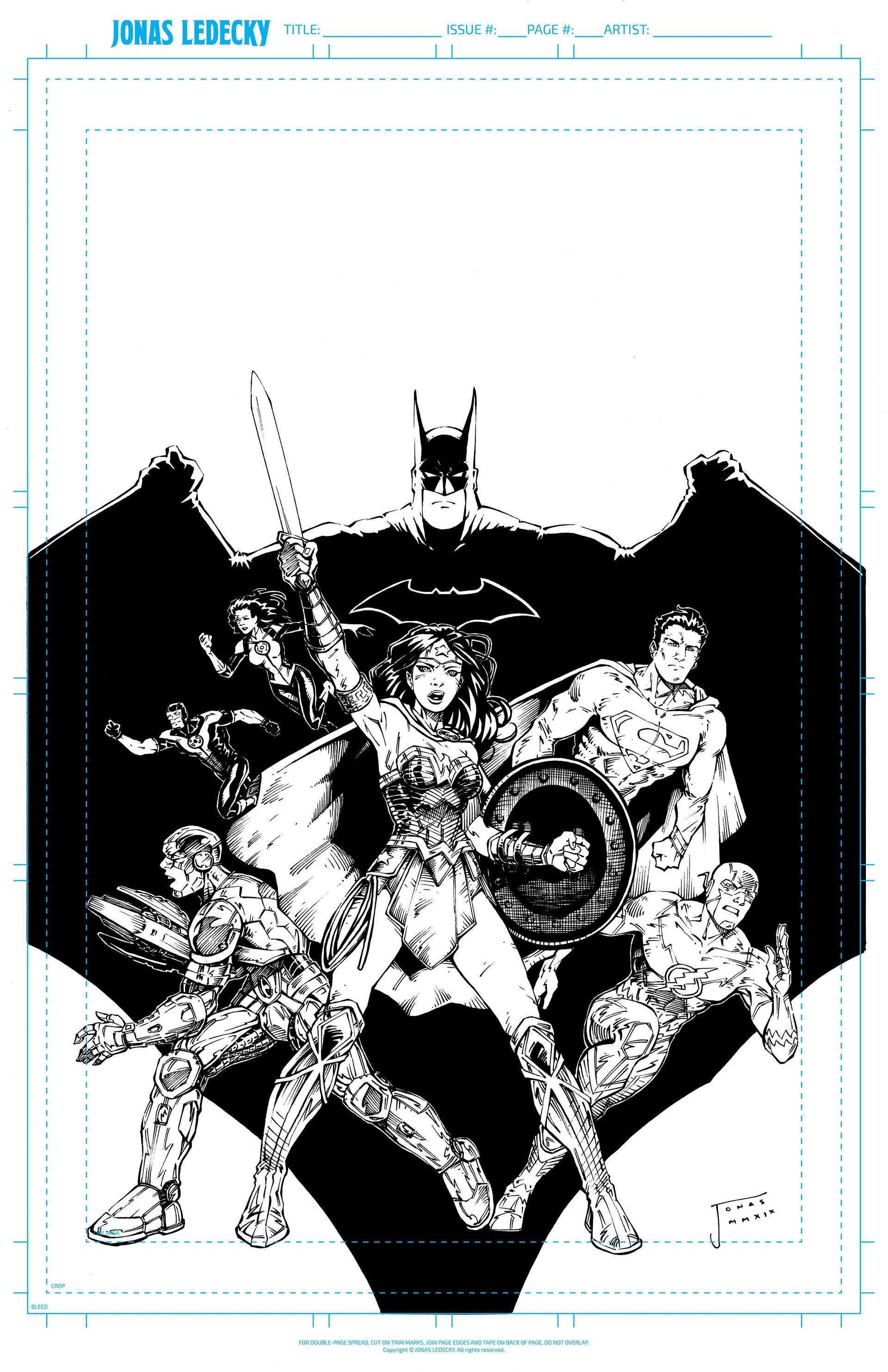Rebirth Justice League Variant TPB Cover, 2019