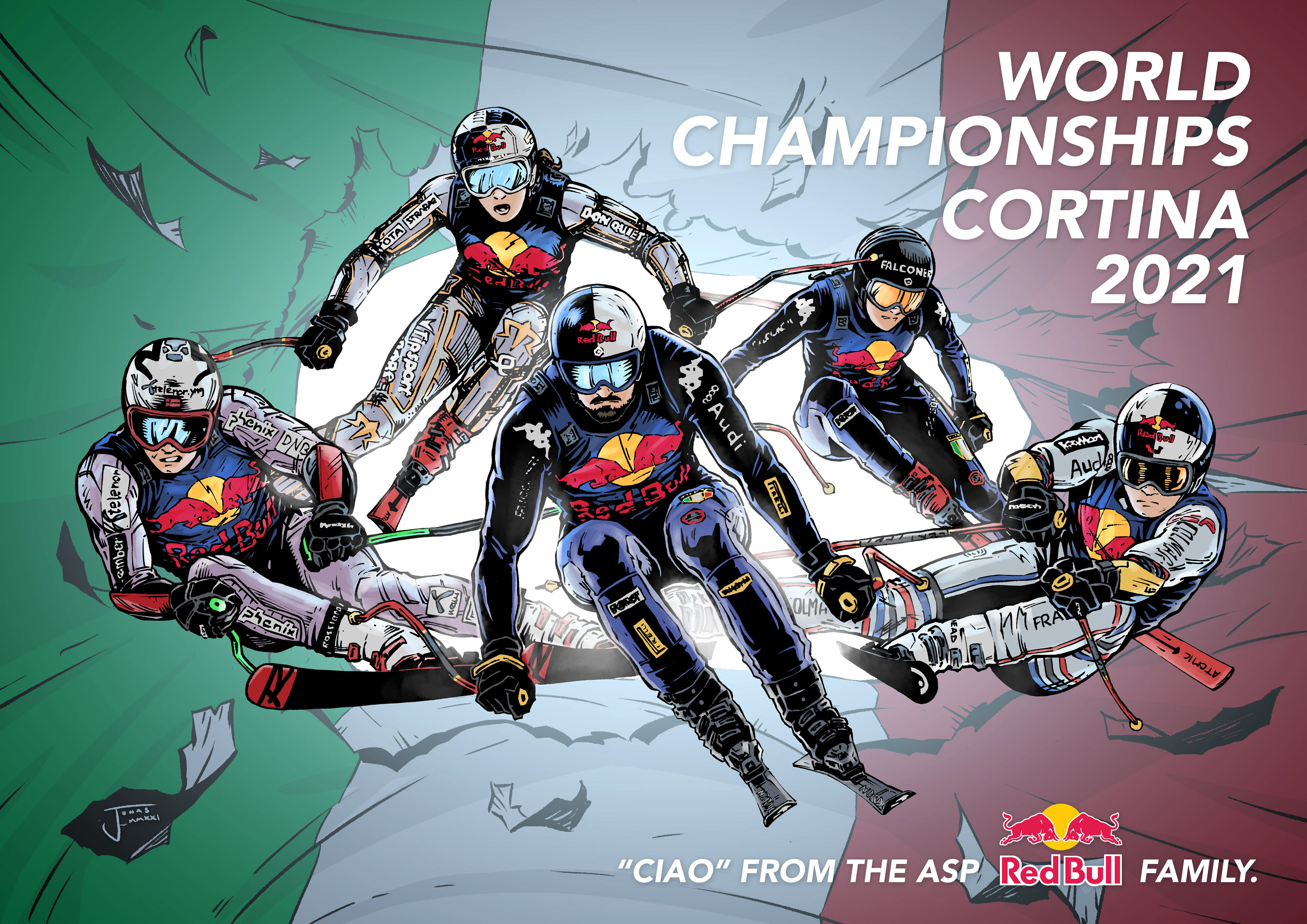 2021 World Championships Postcard