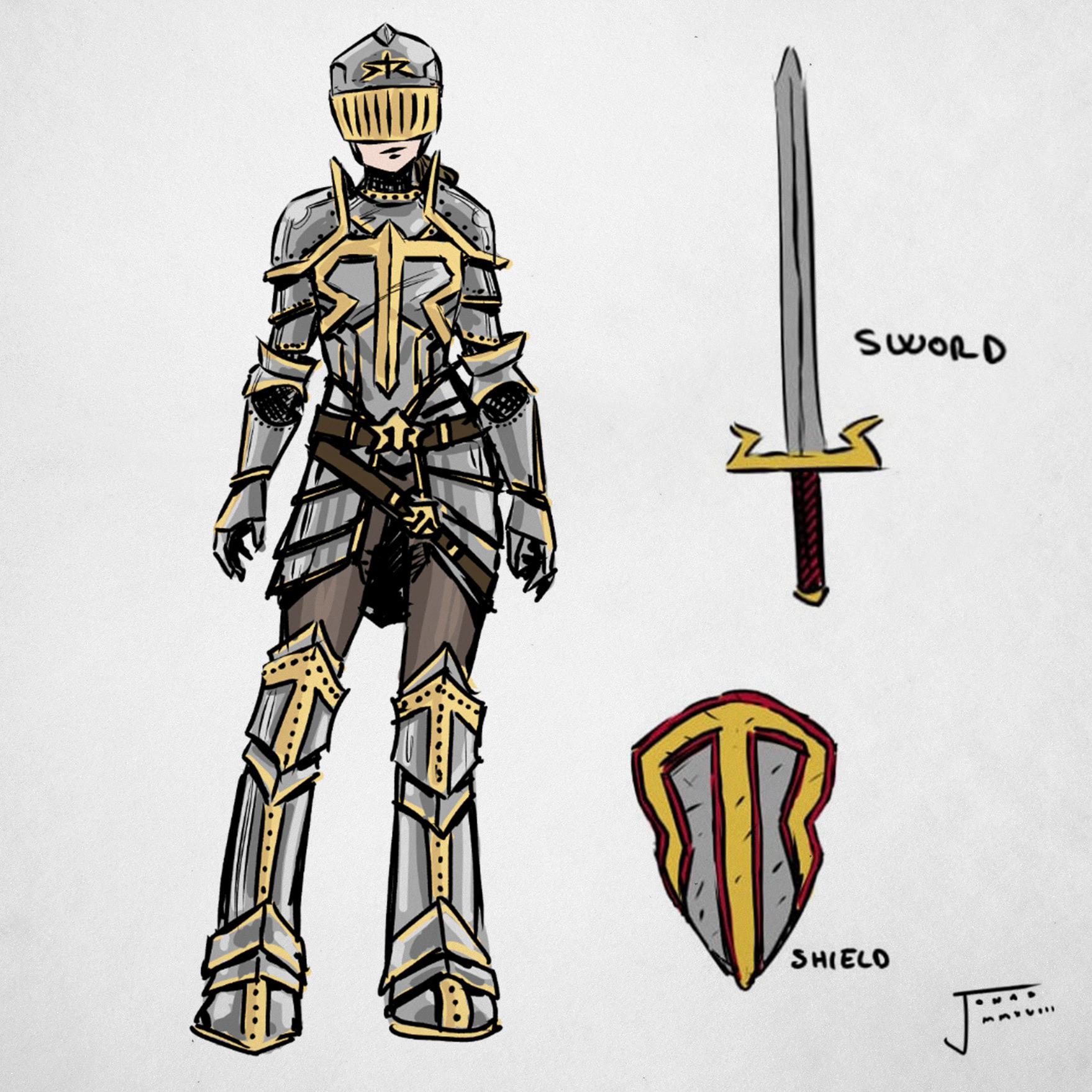 Concept art for Ester Ledecka's Official Scratch Wars Playing Card, 2019