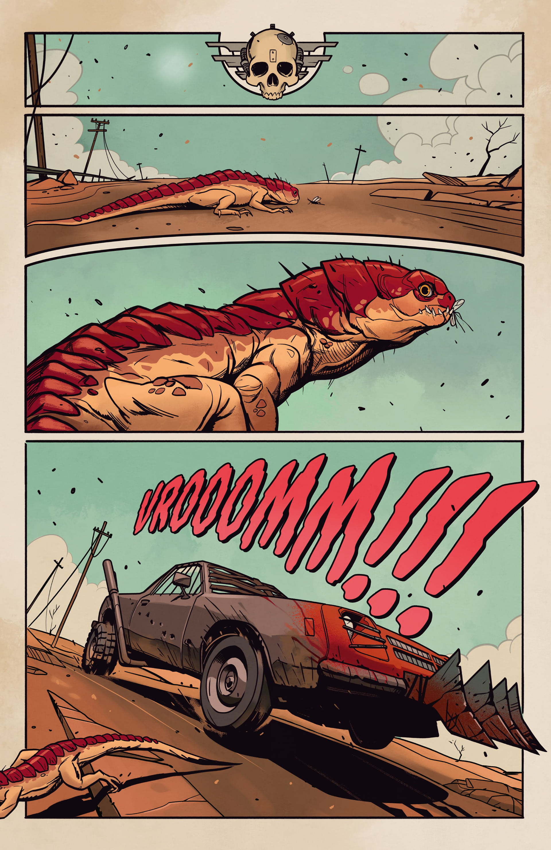 From "MAD DOGS" (Story by Jonas Ledecky, Art by Michal Suchánek)