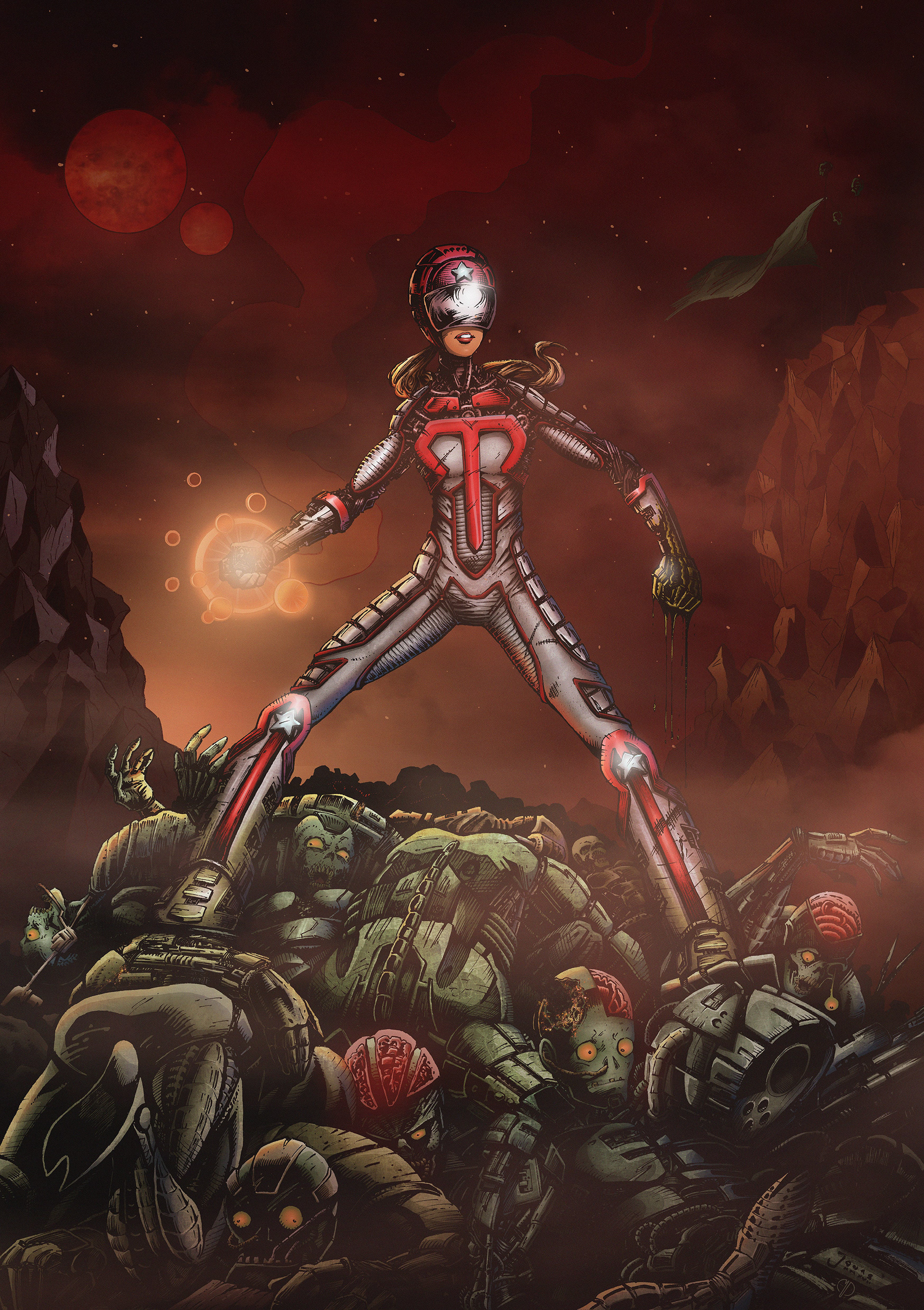 A 2016 commission colored by Martin Pospisil.