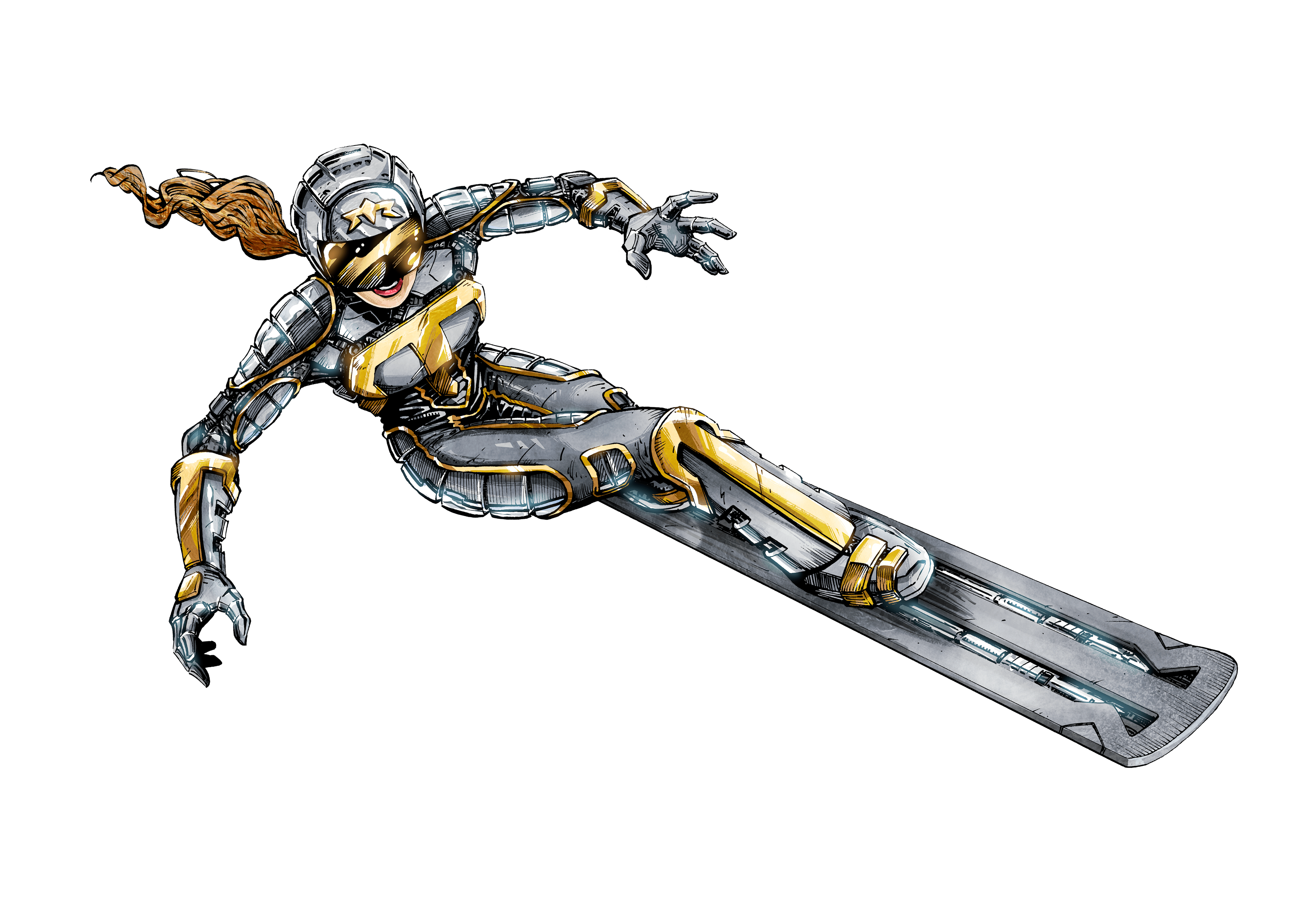 "Esterminator" Race Suit Concept Art, 2019