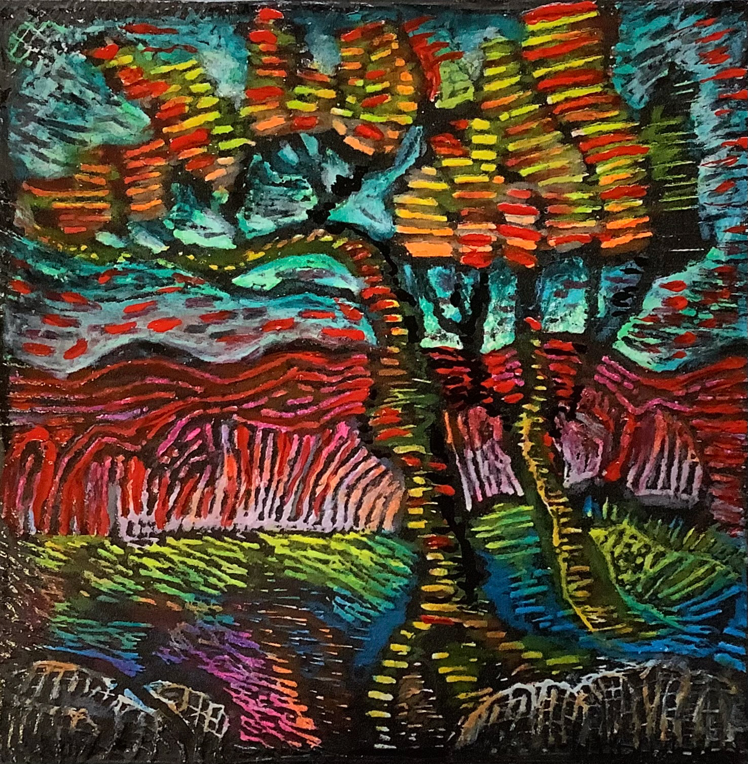 Phillip Robl, Mayberry Fine Arts Magnet Middle School, "Sandzen Afternoon"