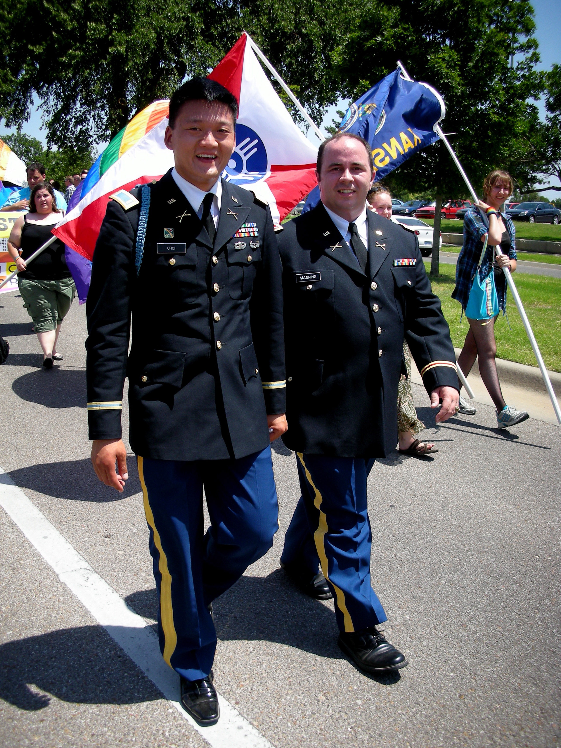 Dan Chou And Dan Manning At Wichita Pride