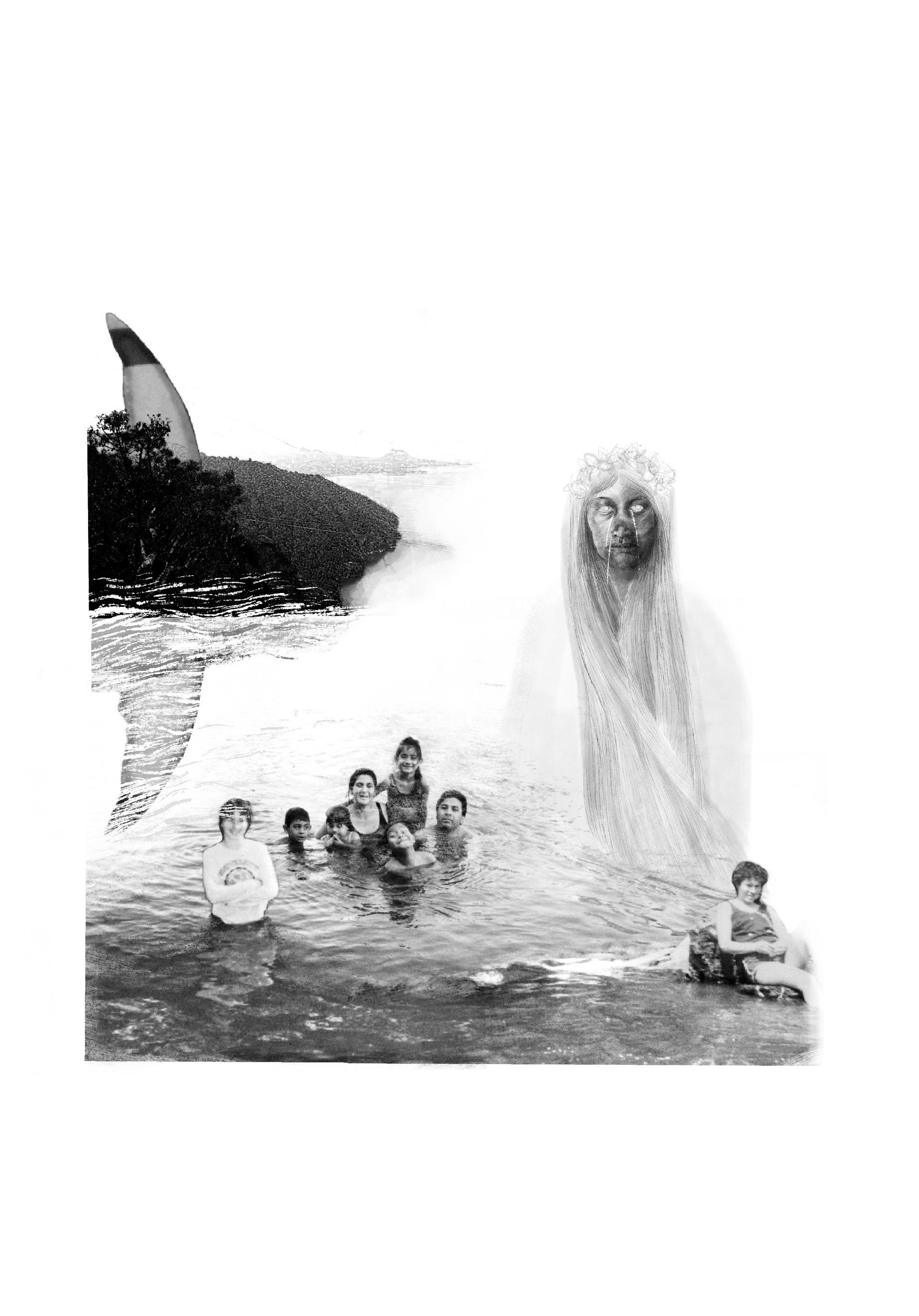 Who made the water and the creatures that live there